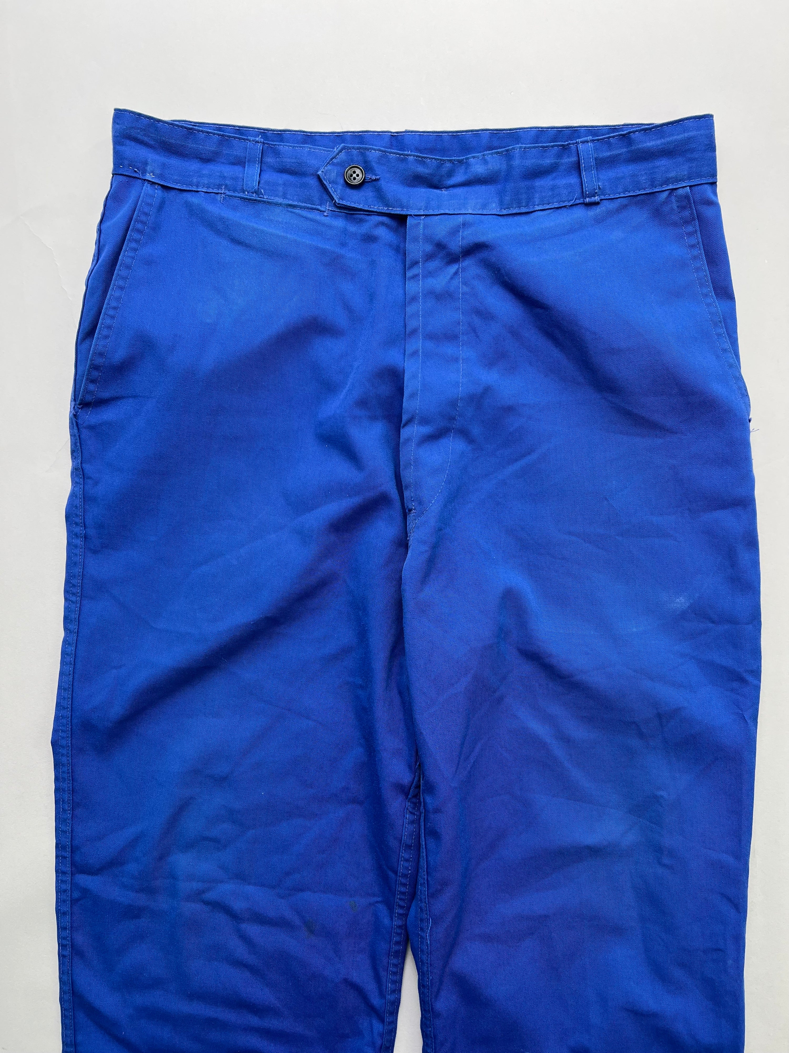 FRENCH WORKWEAR BLEU DE TRAVAIL VINTAGE WORK PANTS - W32