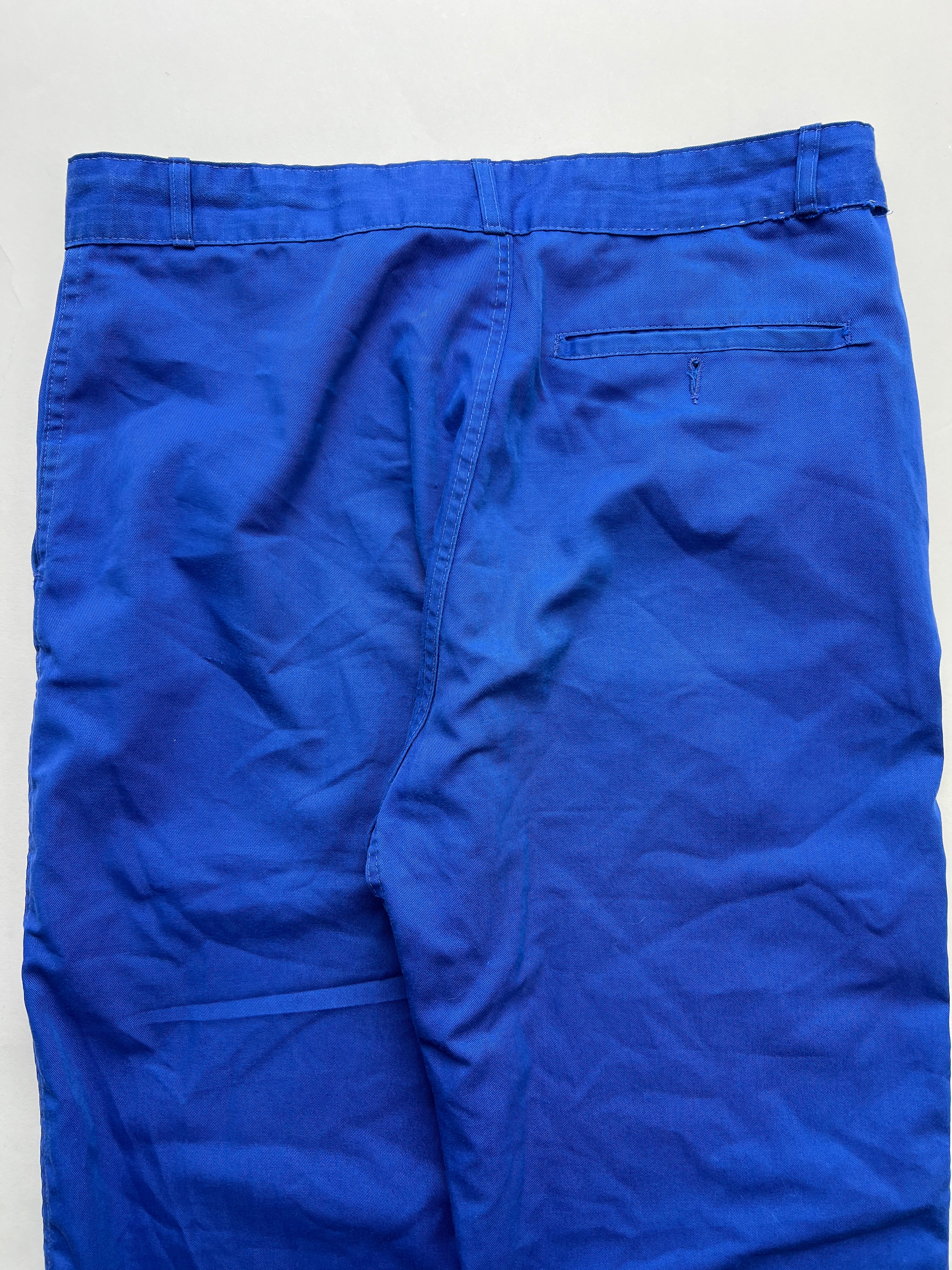 FRENCH WORKWEAR BLEU DE TRAVAIL VINTAGE WORK PANTS - W32