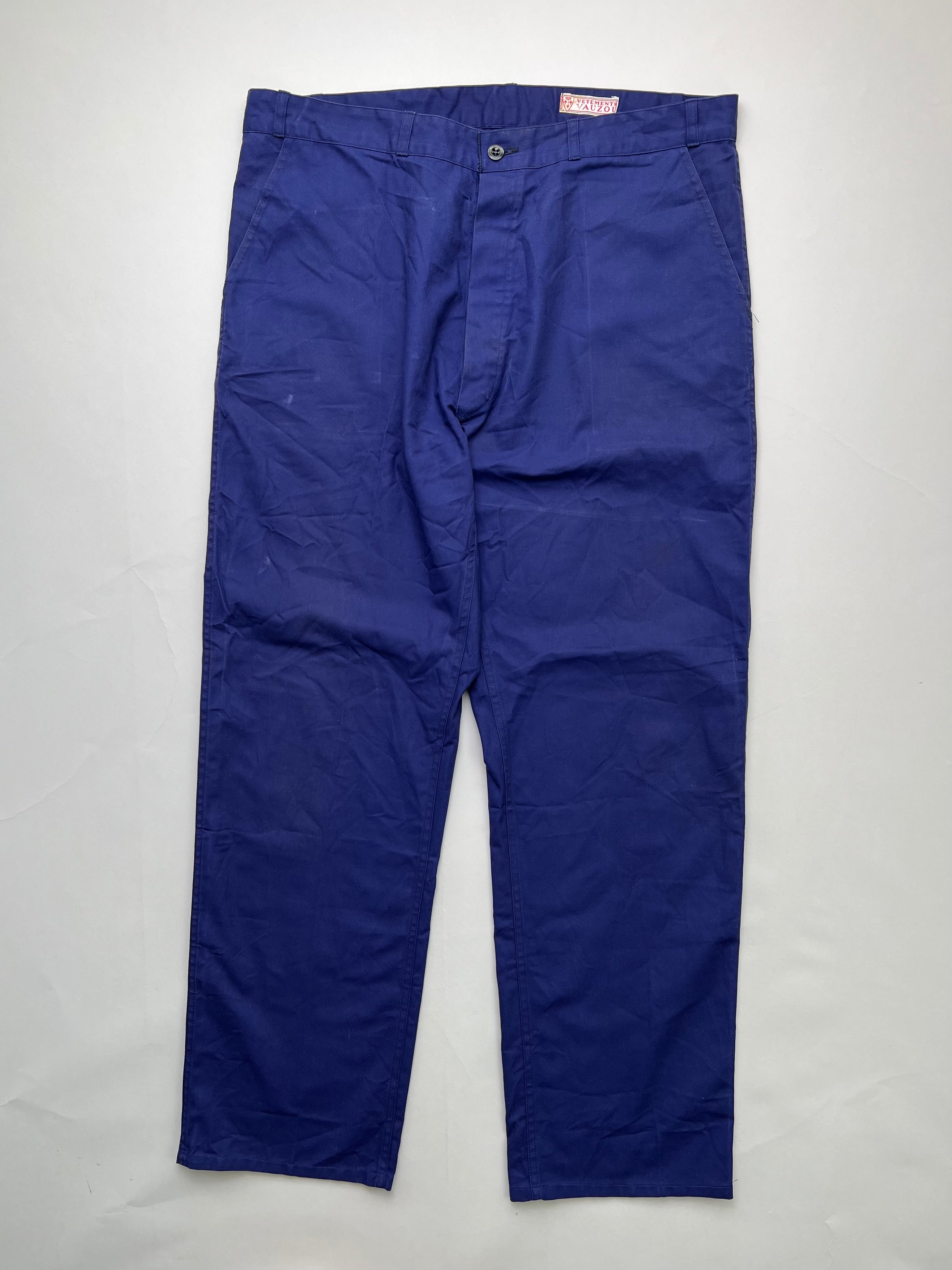 FRENCH WORKWEAR BLEU DE TRAVAIL VINTAGE WORK PANTS - W40