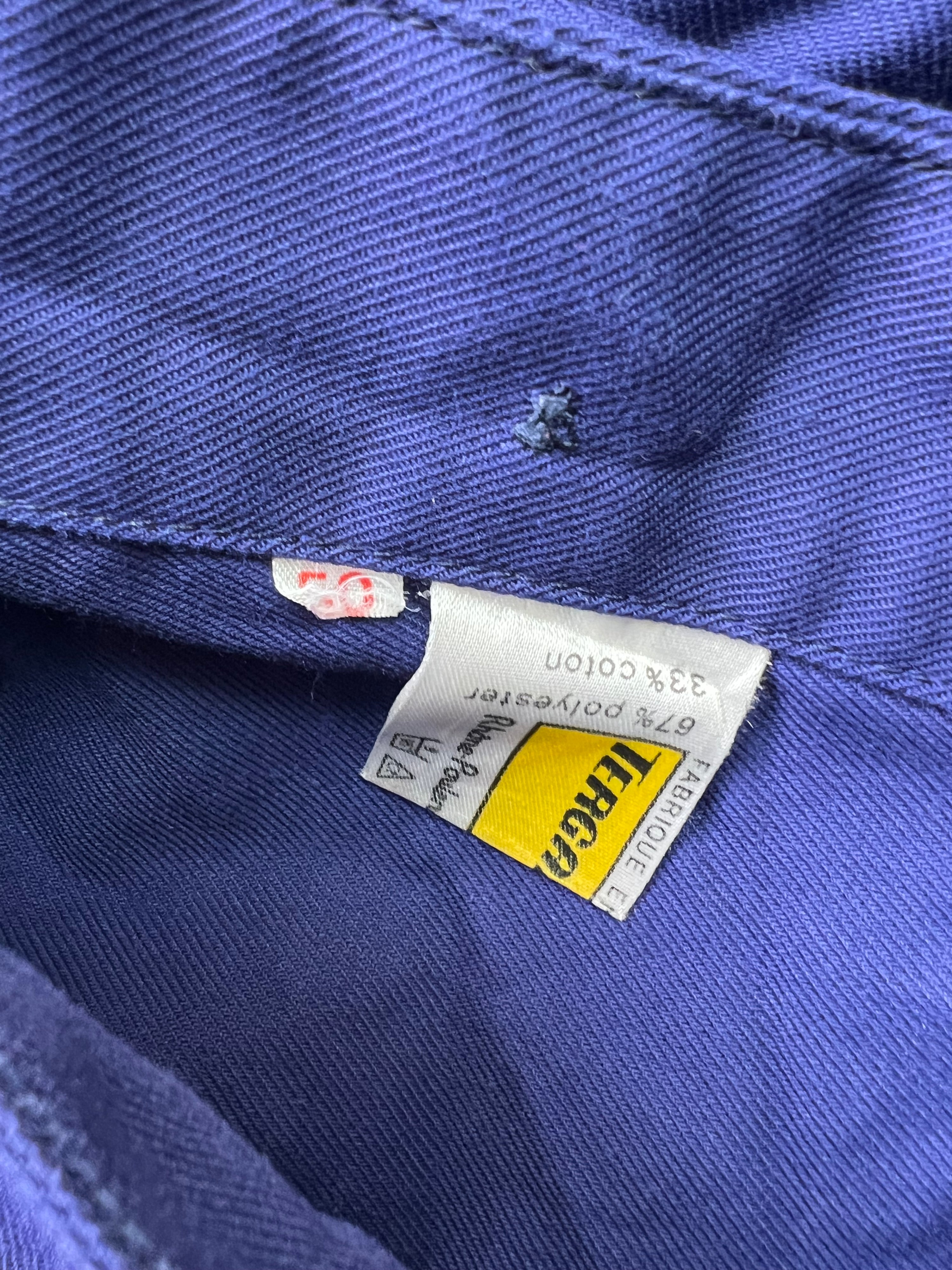 FRENCH WORKWEAR BLEU DE TRAVAIL VINTAGE WORK PANTS - W40