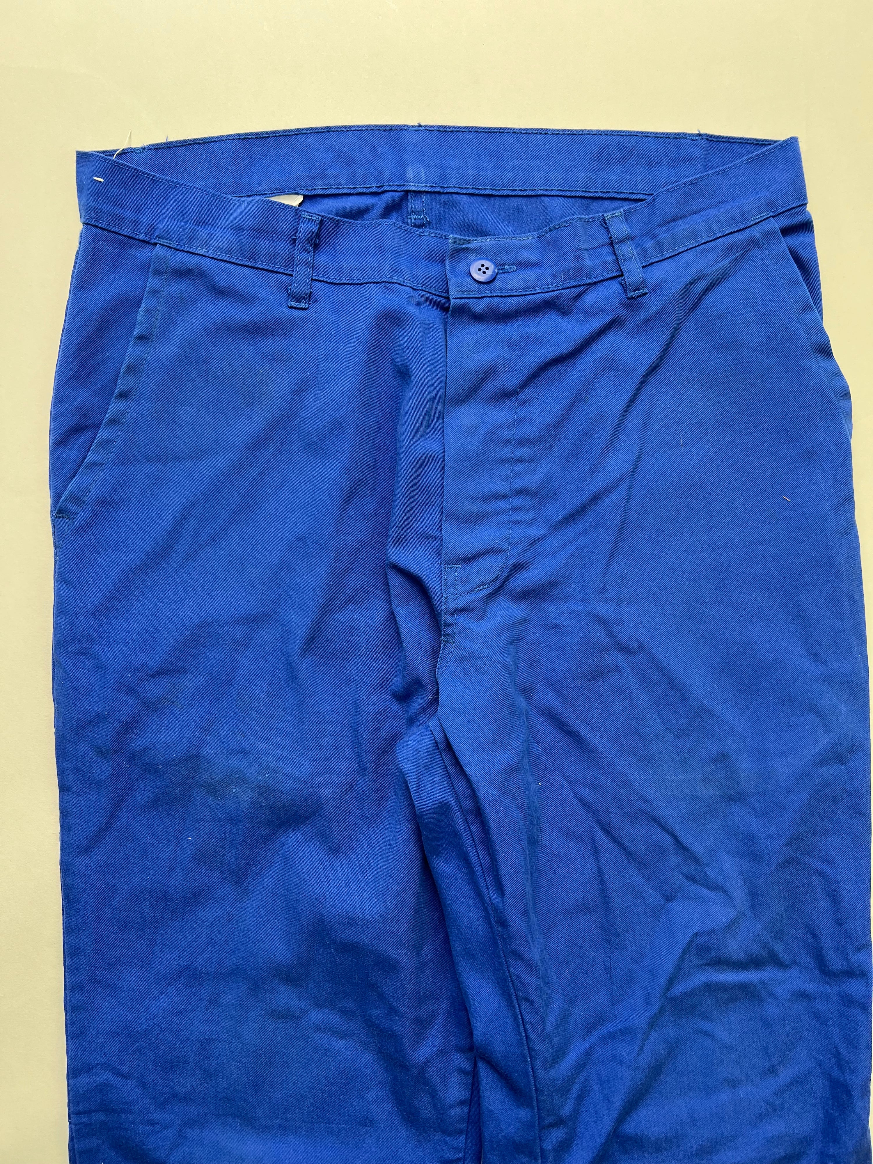 FRENCH WORKWEAR BLEU DE TRAVAIL VINTAGE WORK PANTS - W31
