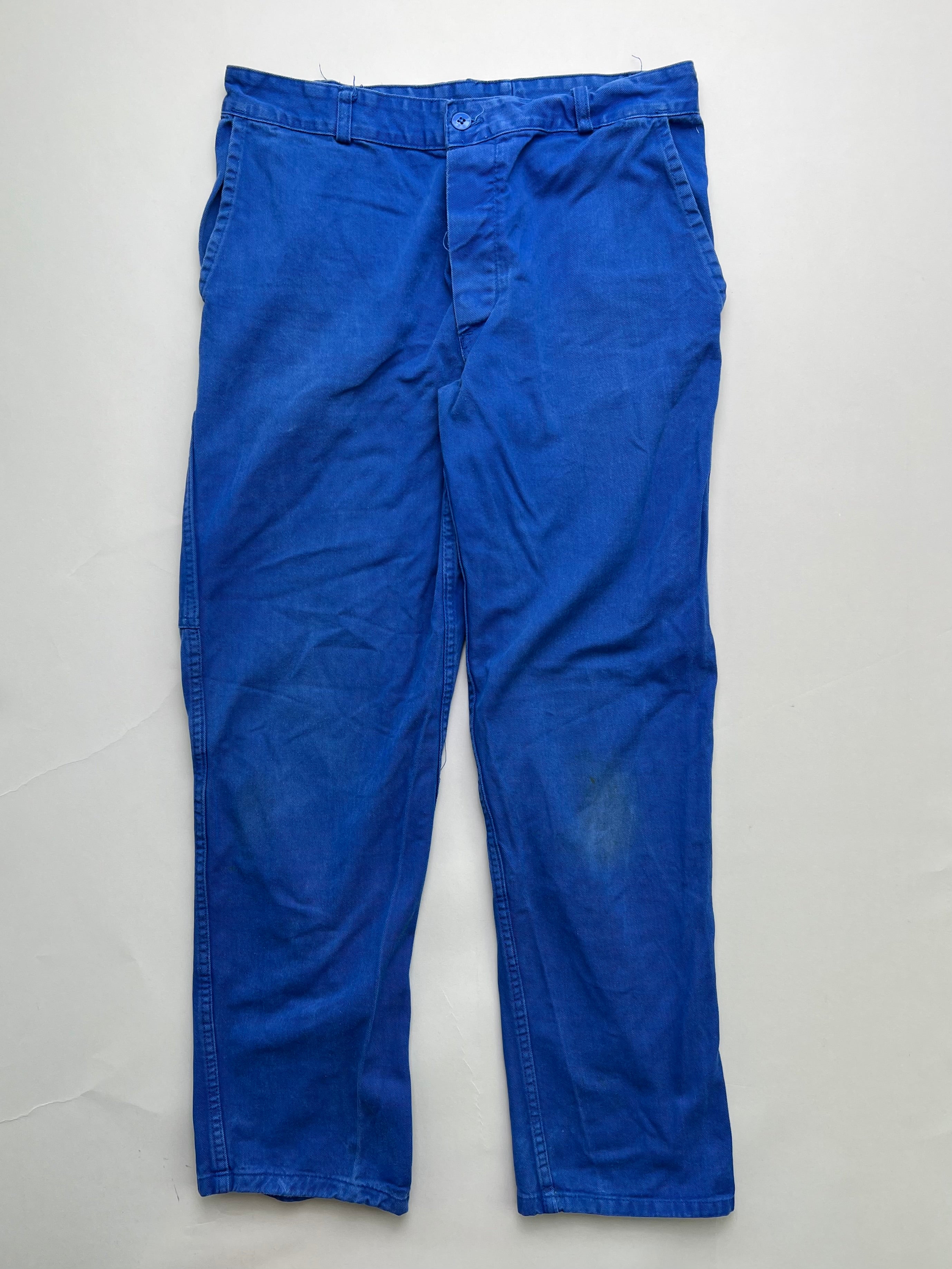 FRENCH WORKWEAR BLEU DE TRAVAIL VINTAGE WORK PANTS - W31