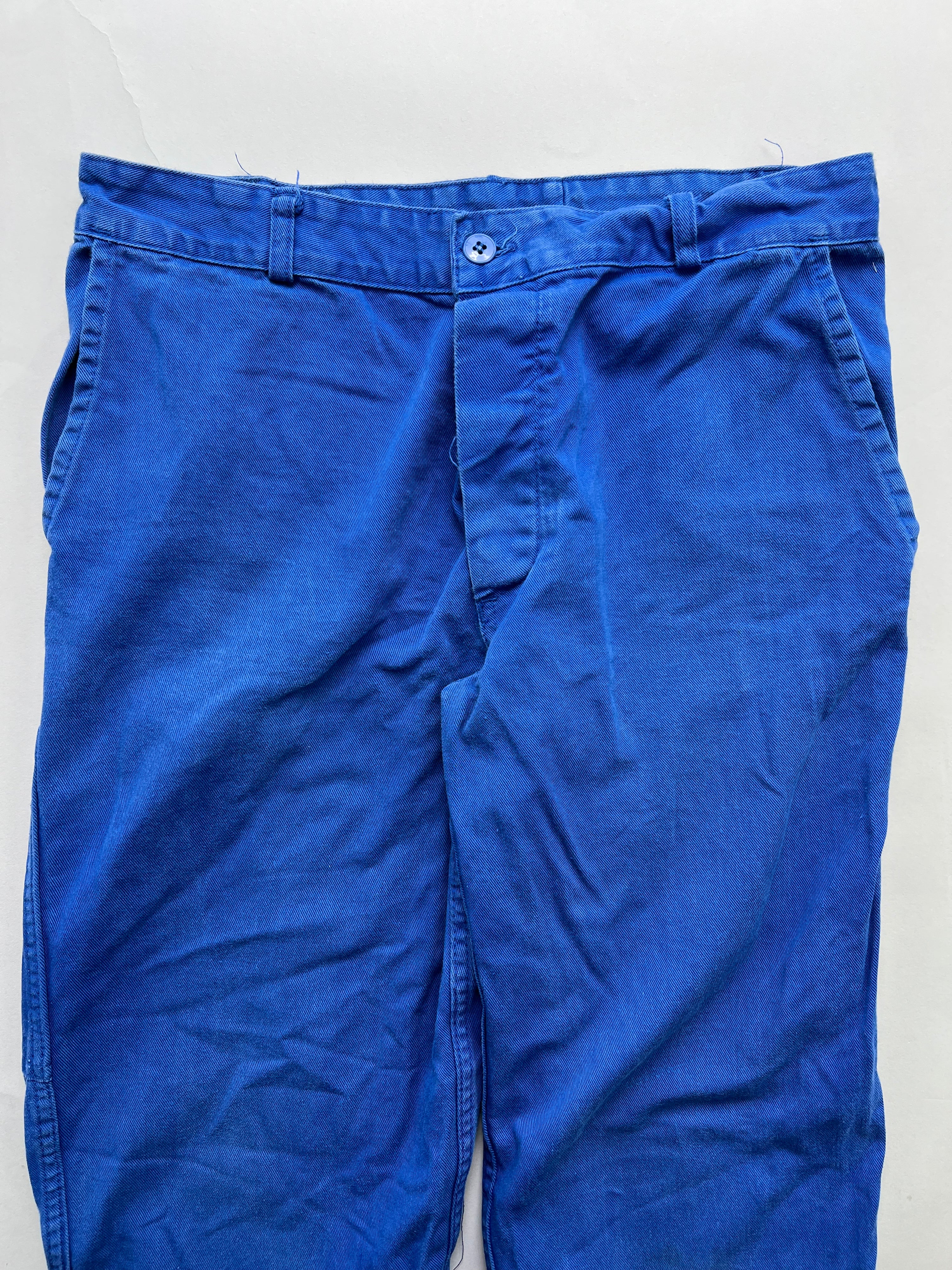 FRENCH WORKWEAR BLEU DE TRAVAIL VINTAGE WORK PANTS - W31