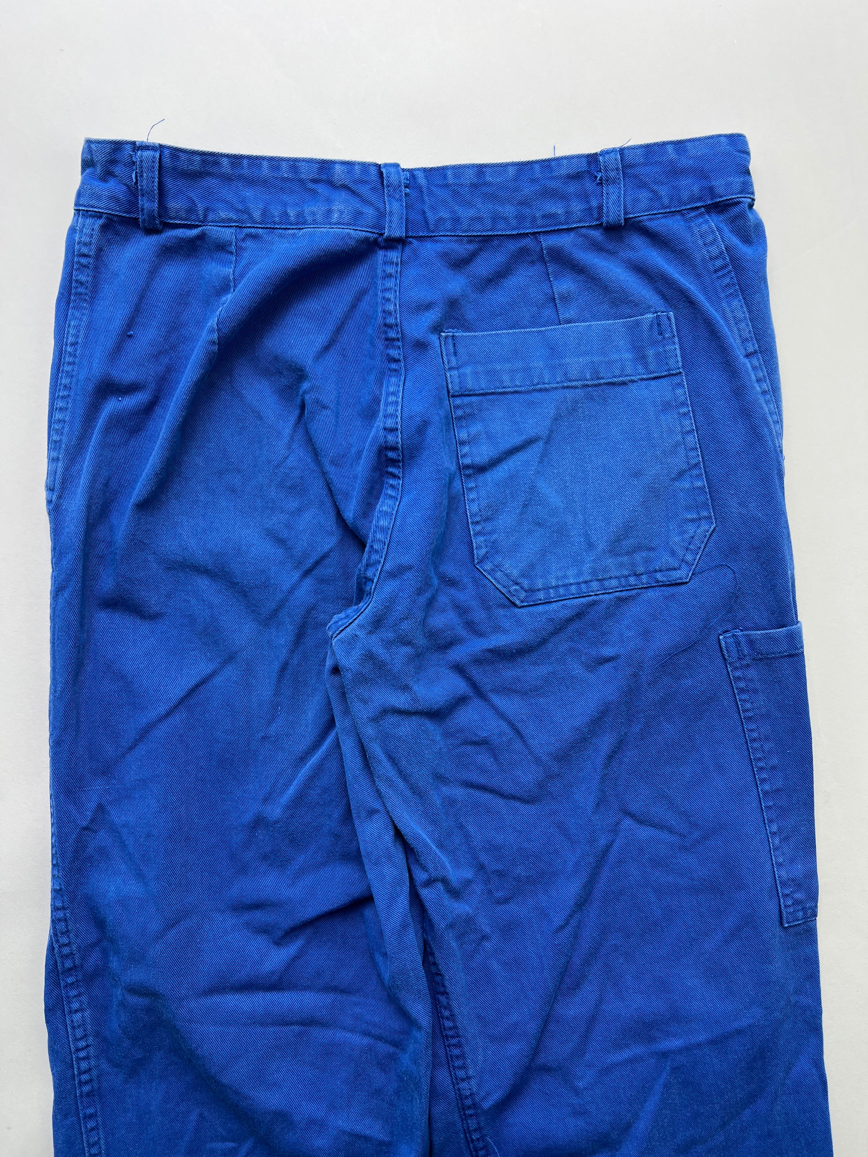 FRENCH WORKWEAR BLEU DE TRAVAIL VINTAGE WORK PANTS - W31