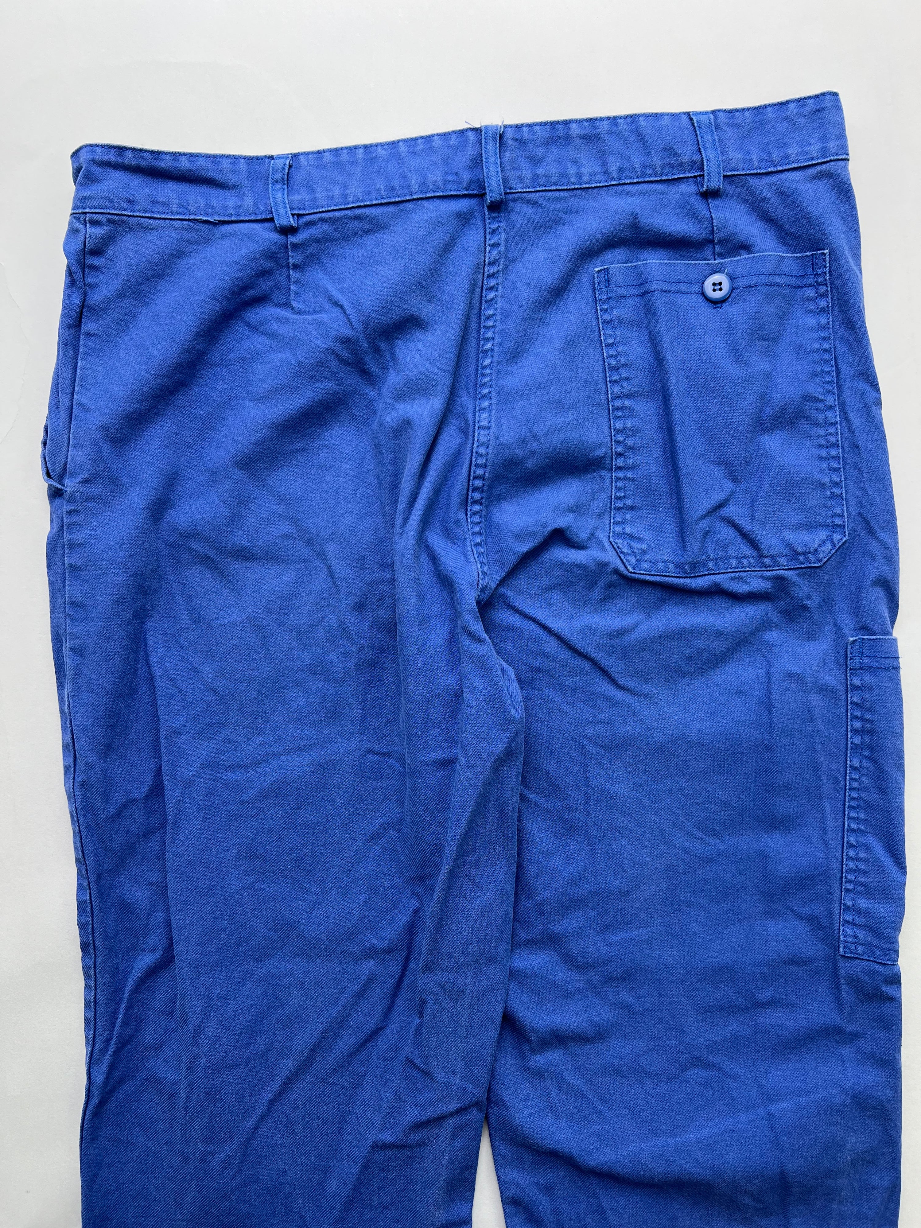 FRENCH WORKWEAR BLEU DE TRAVAIL VINTAGE WORK PANTS - W38