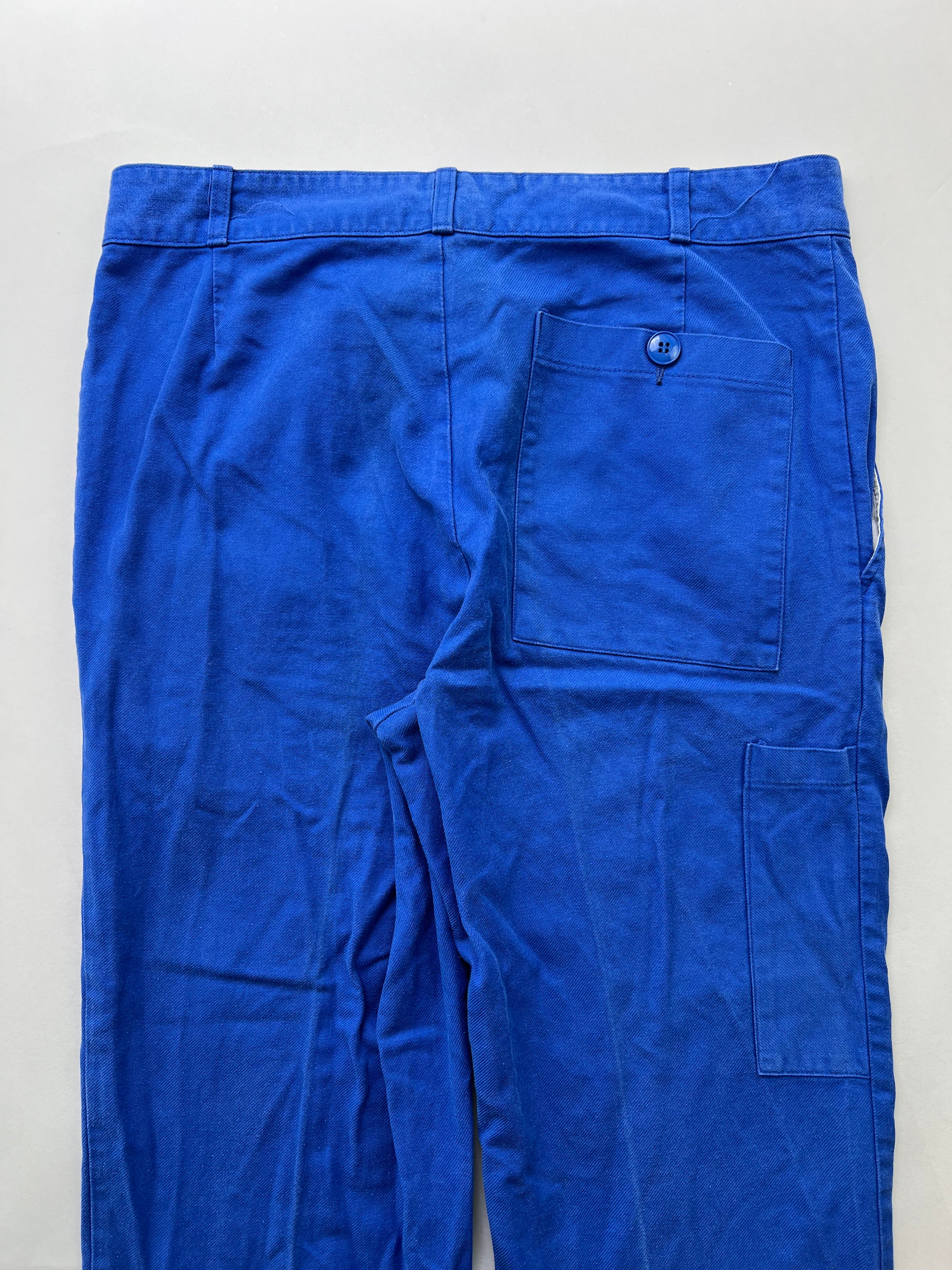 FRENCH WORKWEAR BLEU DE TRAVAIL VINTAGE WORK PANTS - W33