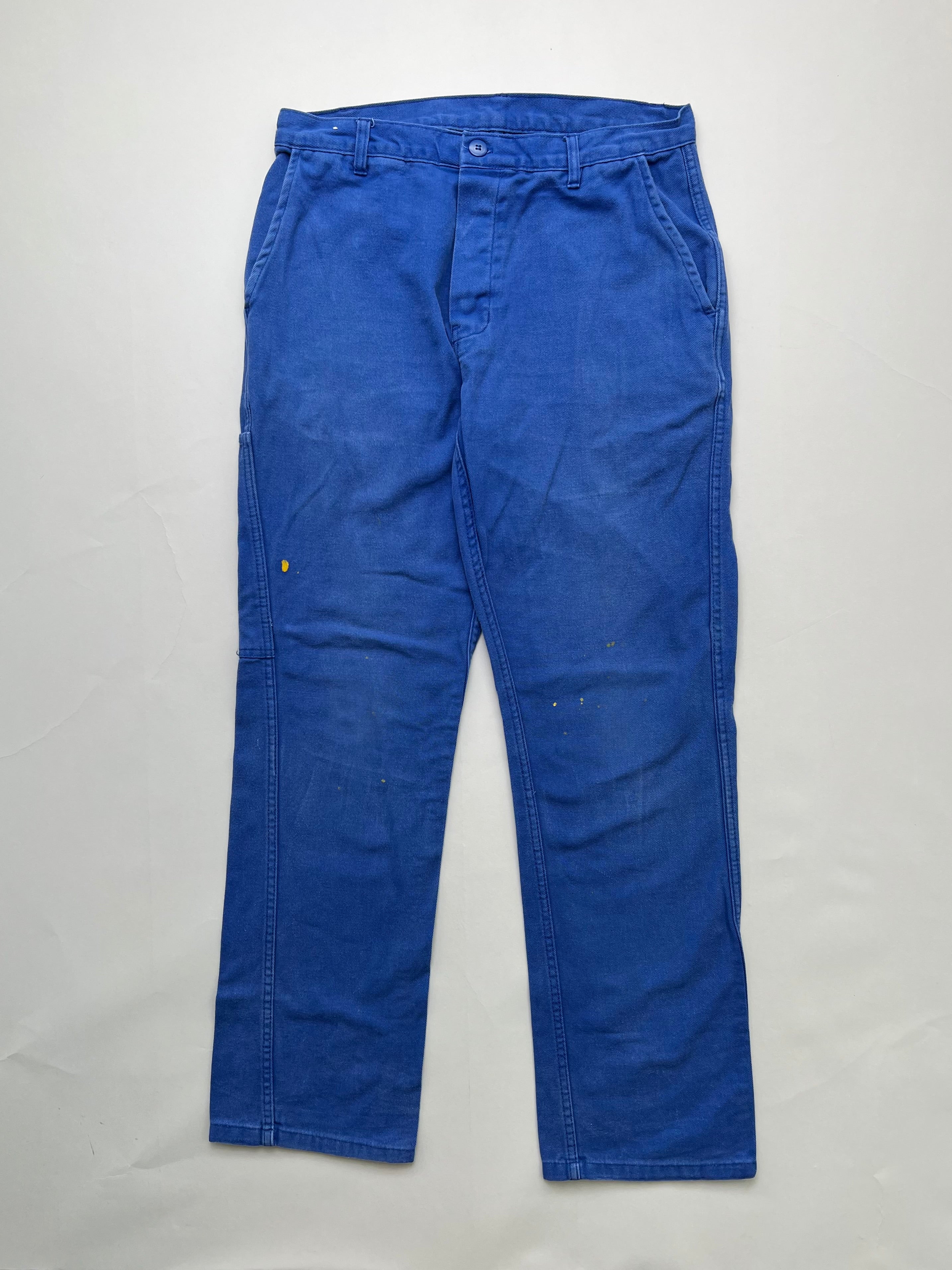 FRENCH WORKWEAR BLEU DE TRAVAIL VINTAGE WORK PANTS - W31