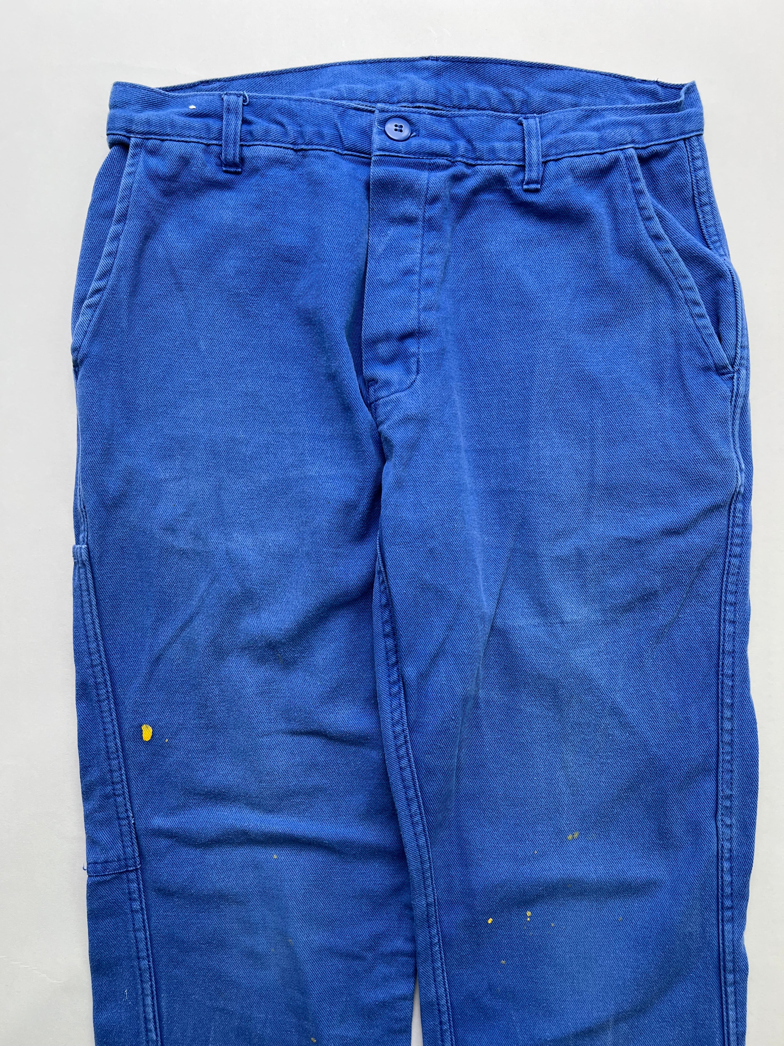 FRENCH WORKWEAR BLEU DE TRAVAIL VINTAGE WORK PANTS - W31