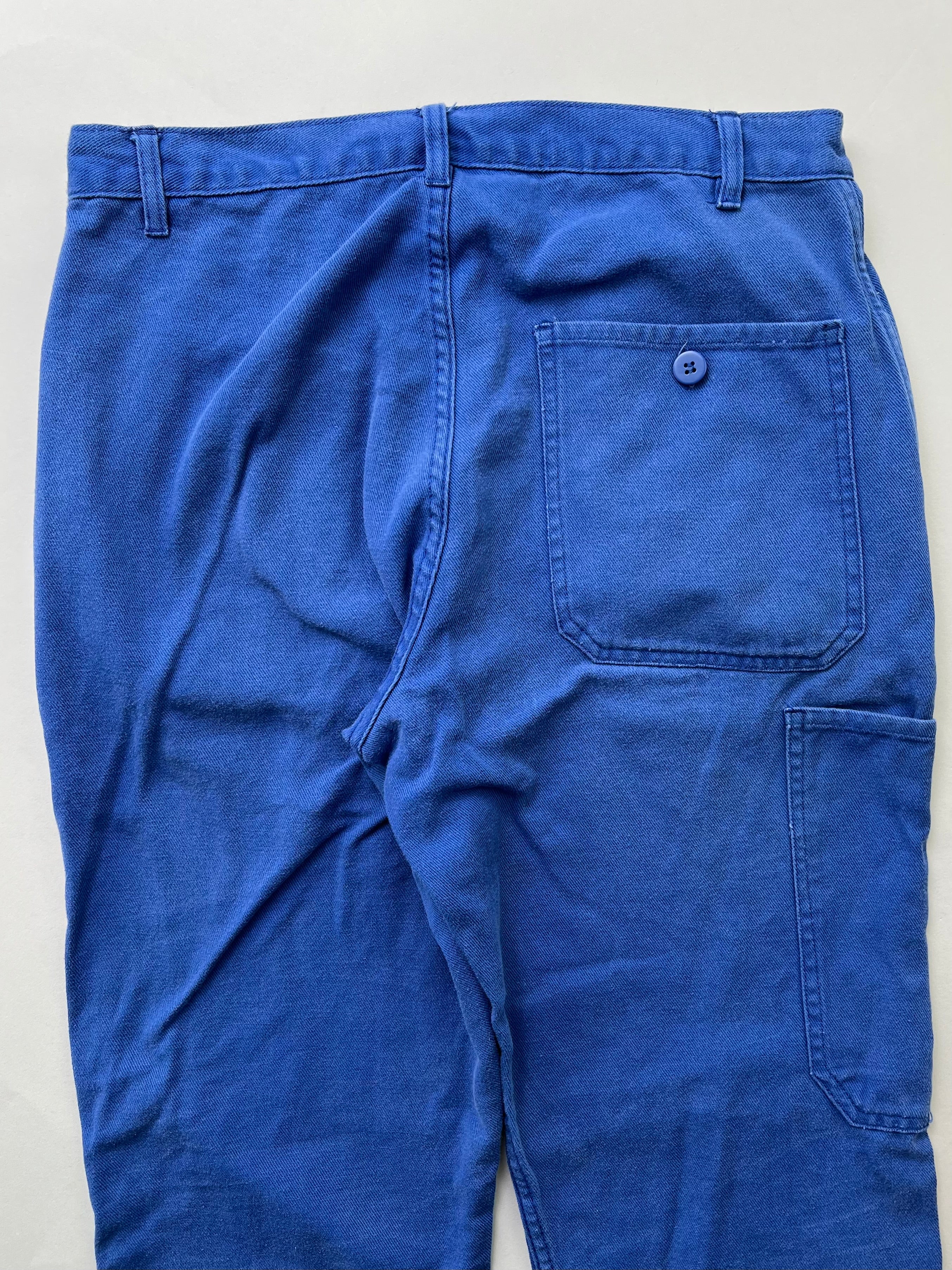 FRENCH WORKWEAR BLEU DE TRAVAIL VINTAGE WORK PANTS - W31