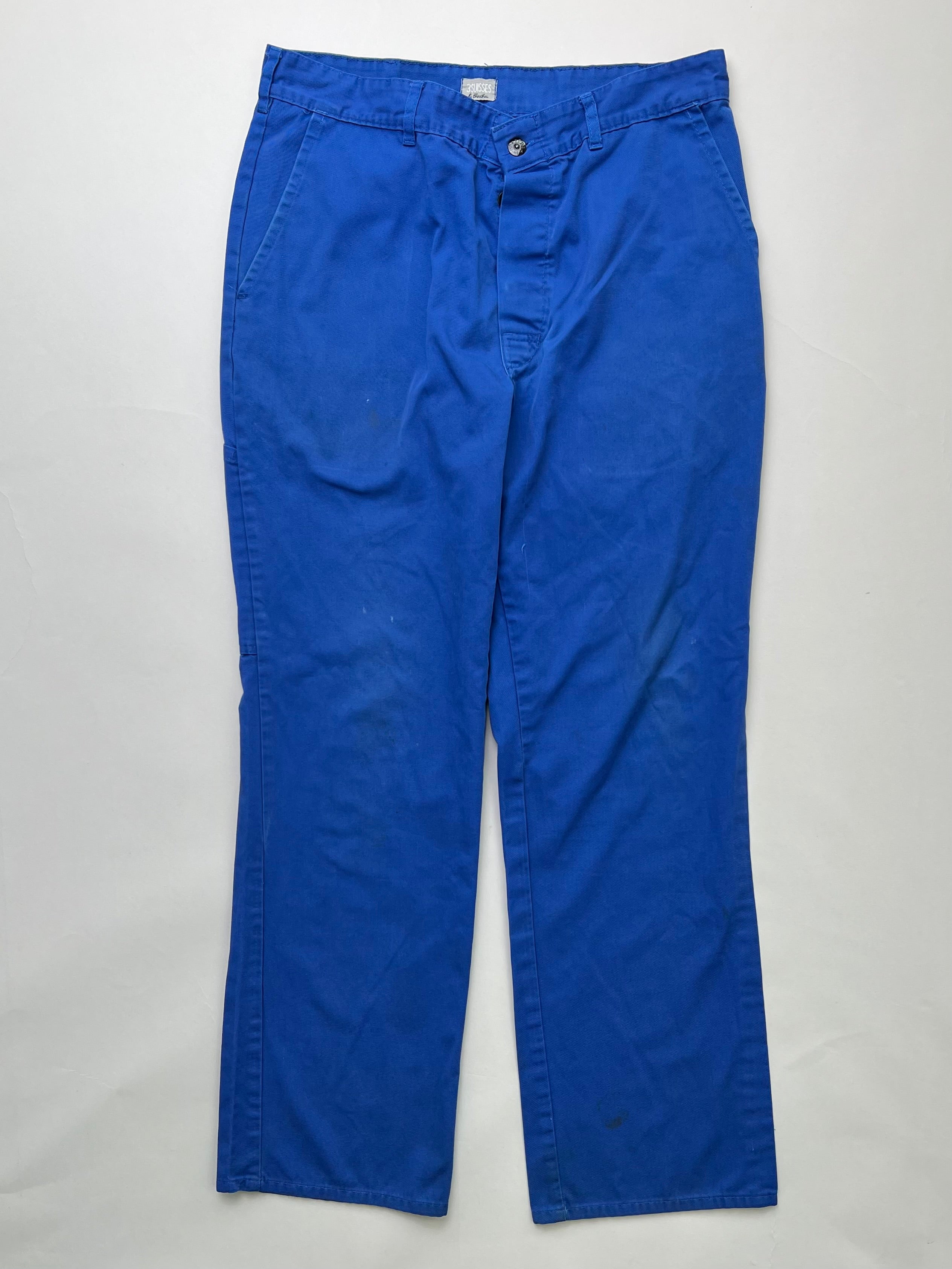 FRENCH WORKWEAR BLEU DE TRAVAIL VINTAGE WORK PANTS - W31