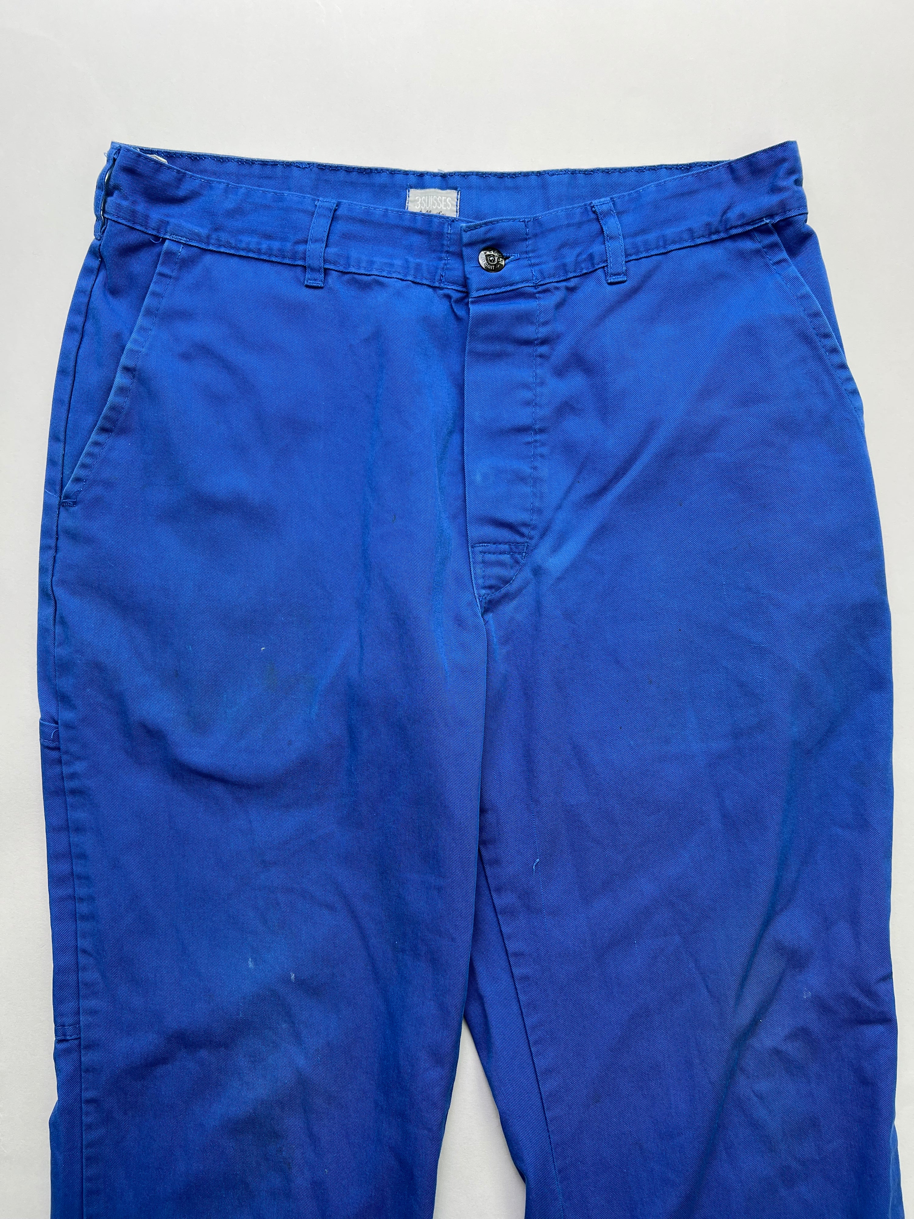 FRENCH WORKWEAR BLEU DE TRAVAIL VINTAGE WORK PANTS - W31