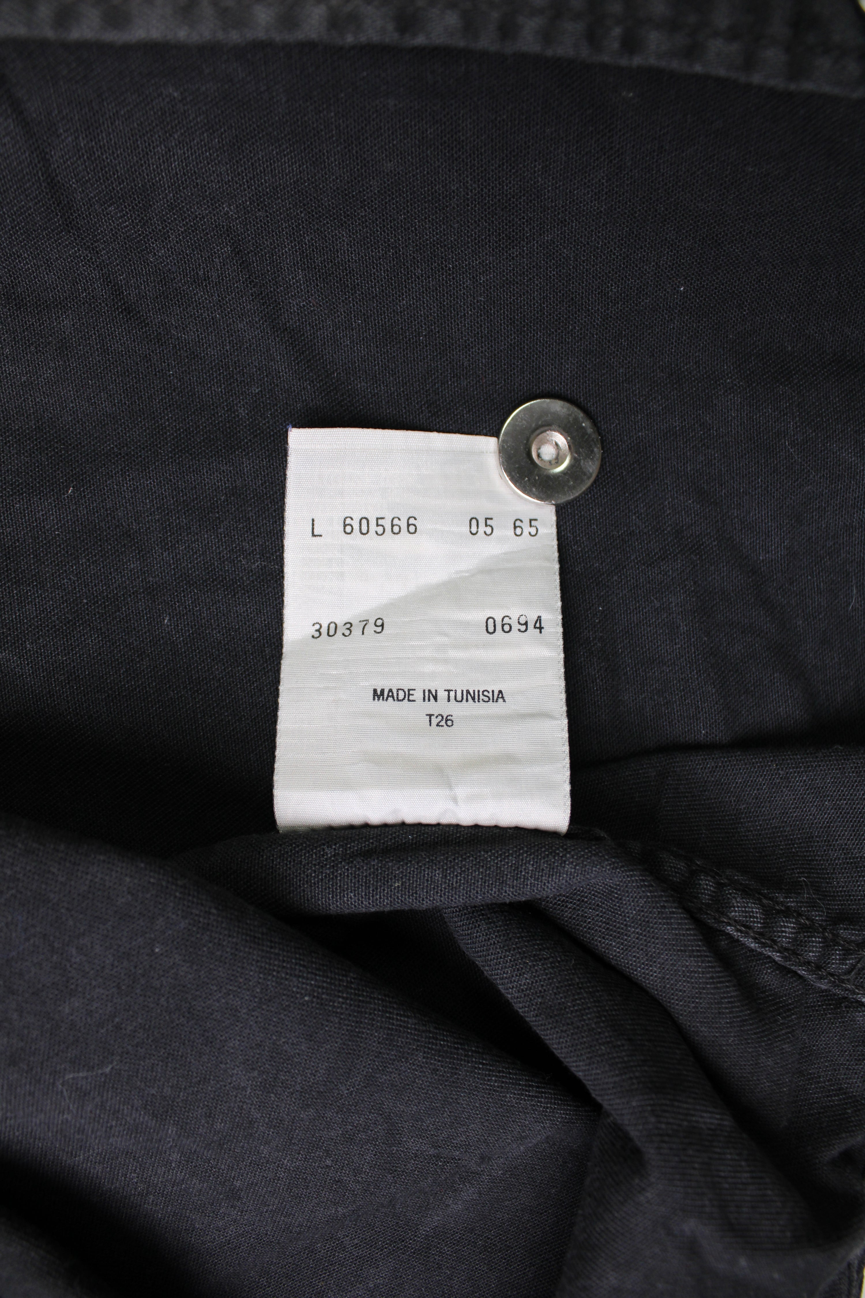LEVIS VINTAGE WESTERN DENIM SHIRT BLACK 1990 VTG - L