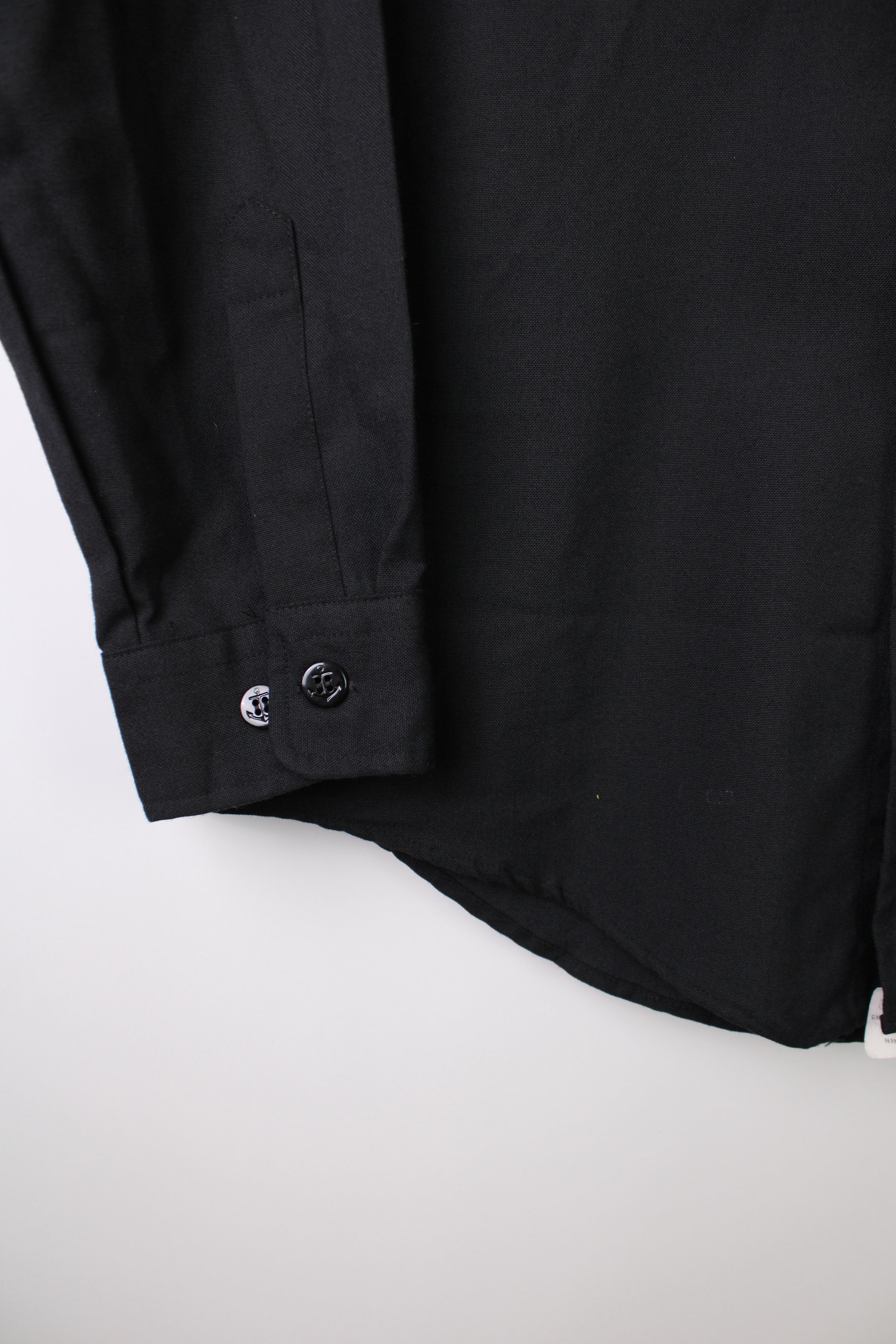 VINTAGE WORKWEAR HEAVY SHIRT MADE IN USA BLACK - L/XL