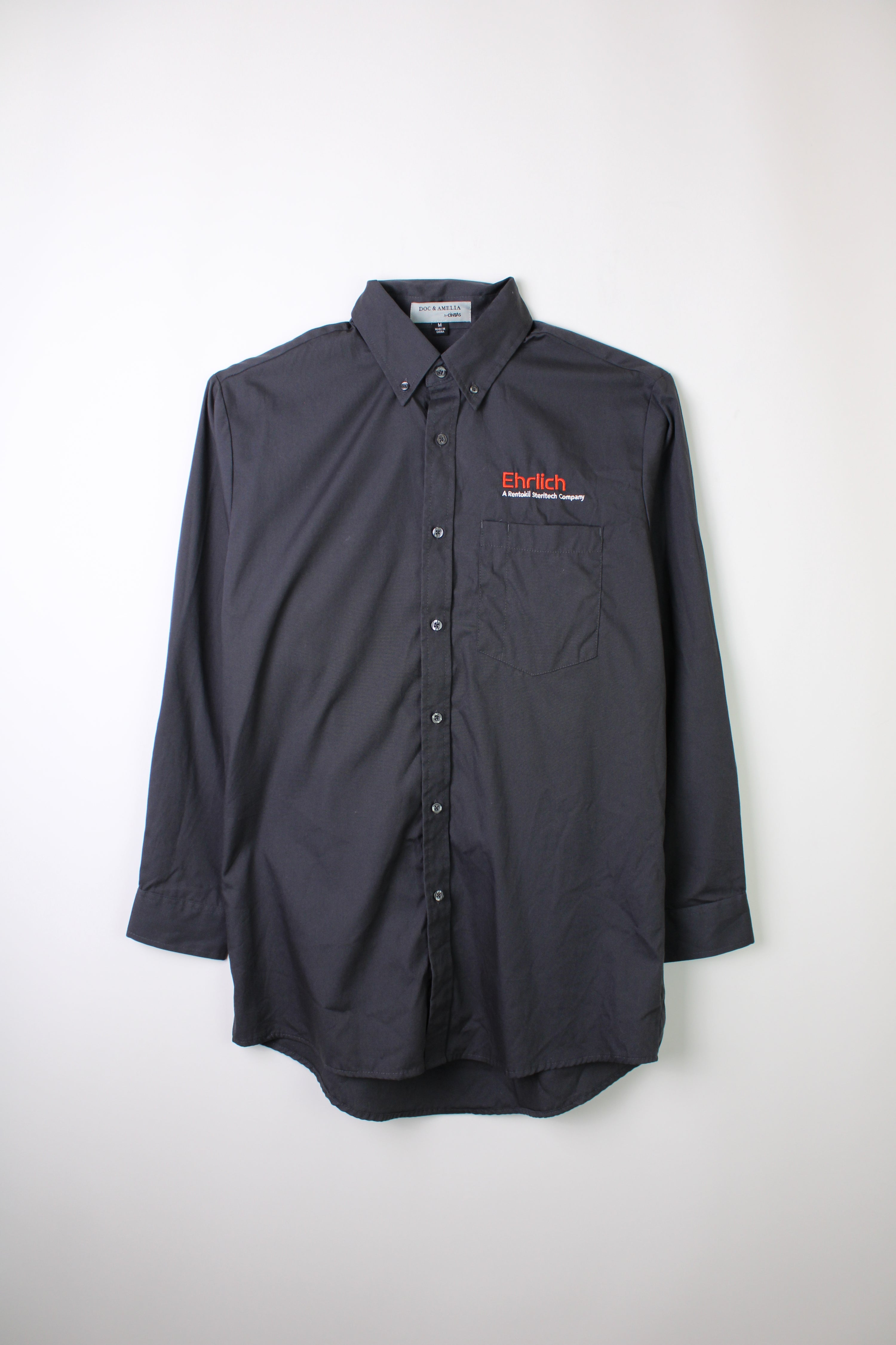 VINTAGE CINTAS WORKWEAR SHIRT GRAY - M