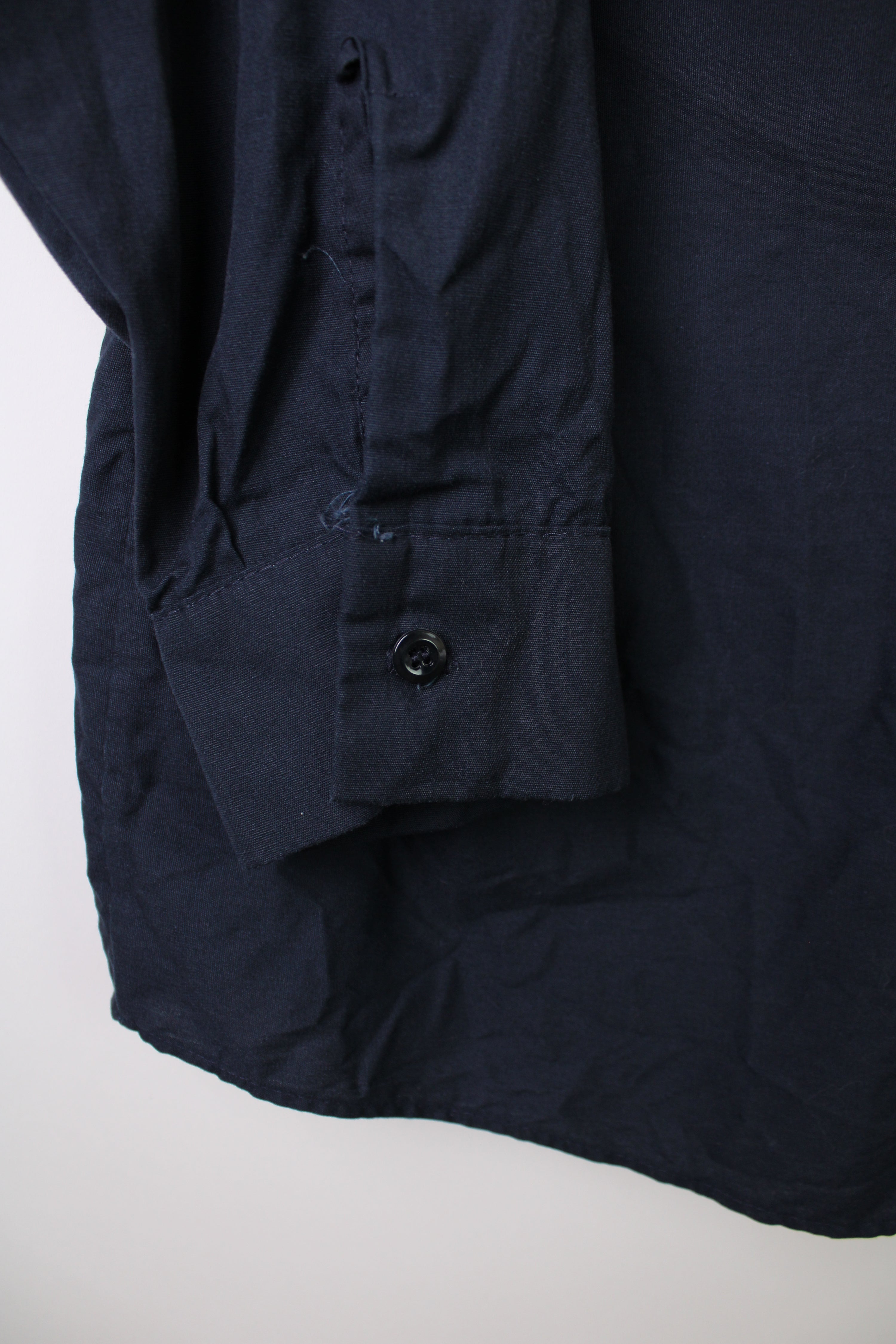 VINTAGE PEPSI WORKWEAR SHIRT NAVY BLUE - L