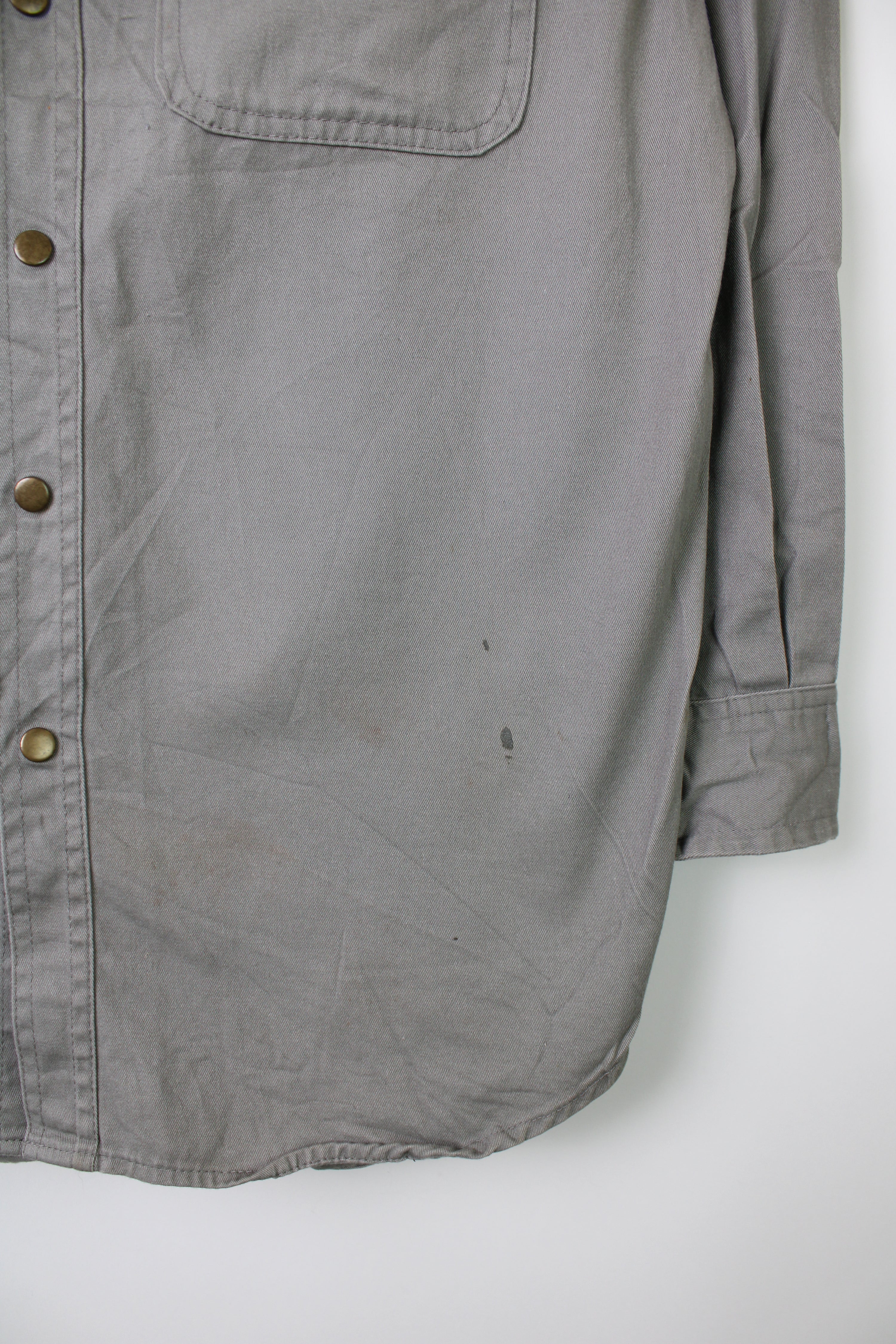 VINTAGE WORKWEAR SHIRT GREY - L