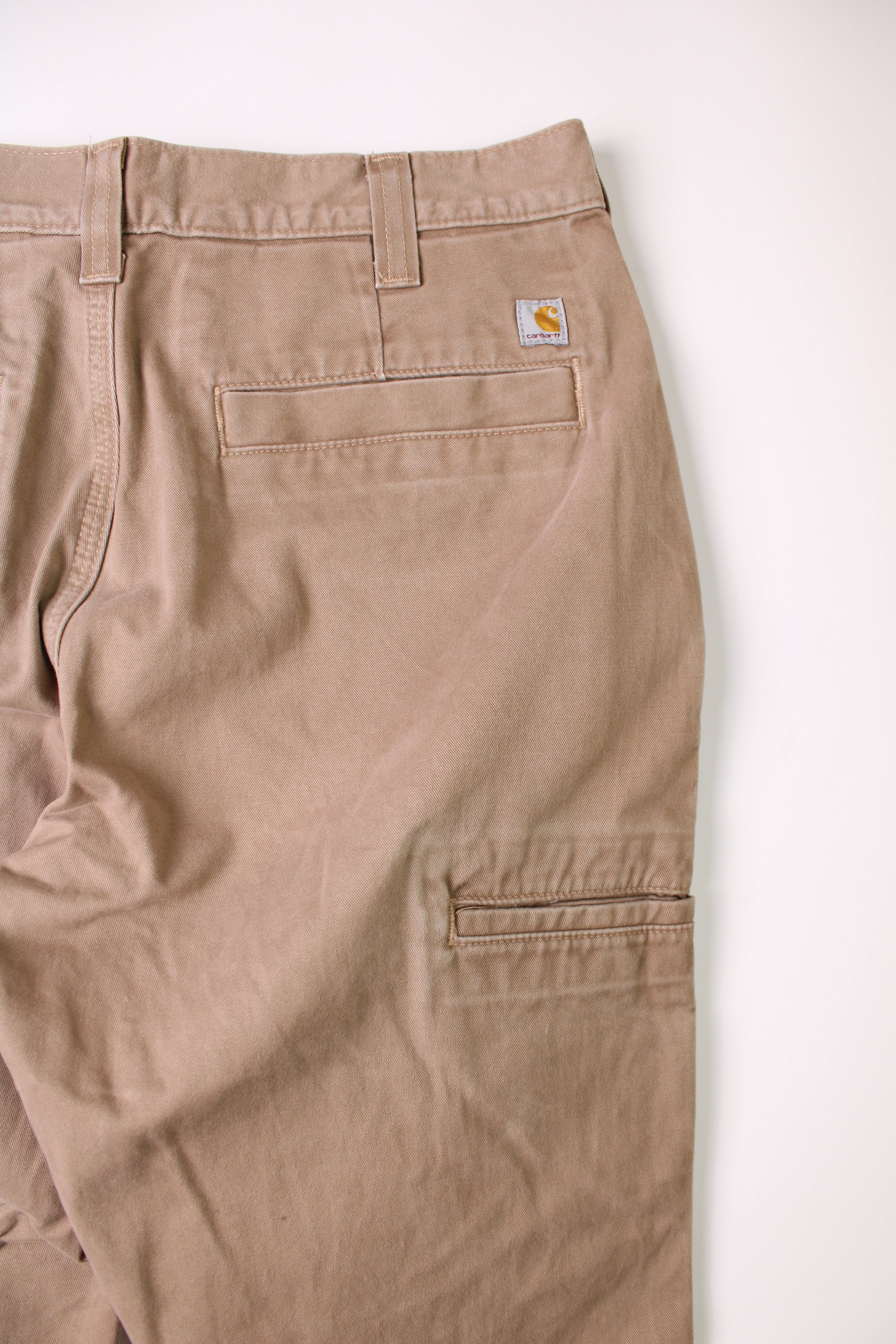 CARHARTT CARPENTER WORK PANTS BEIGE - 33X32