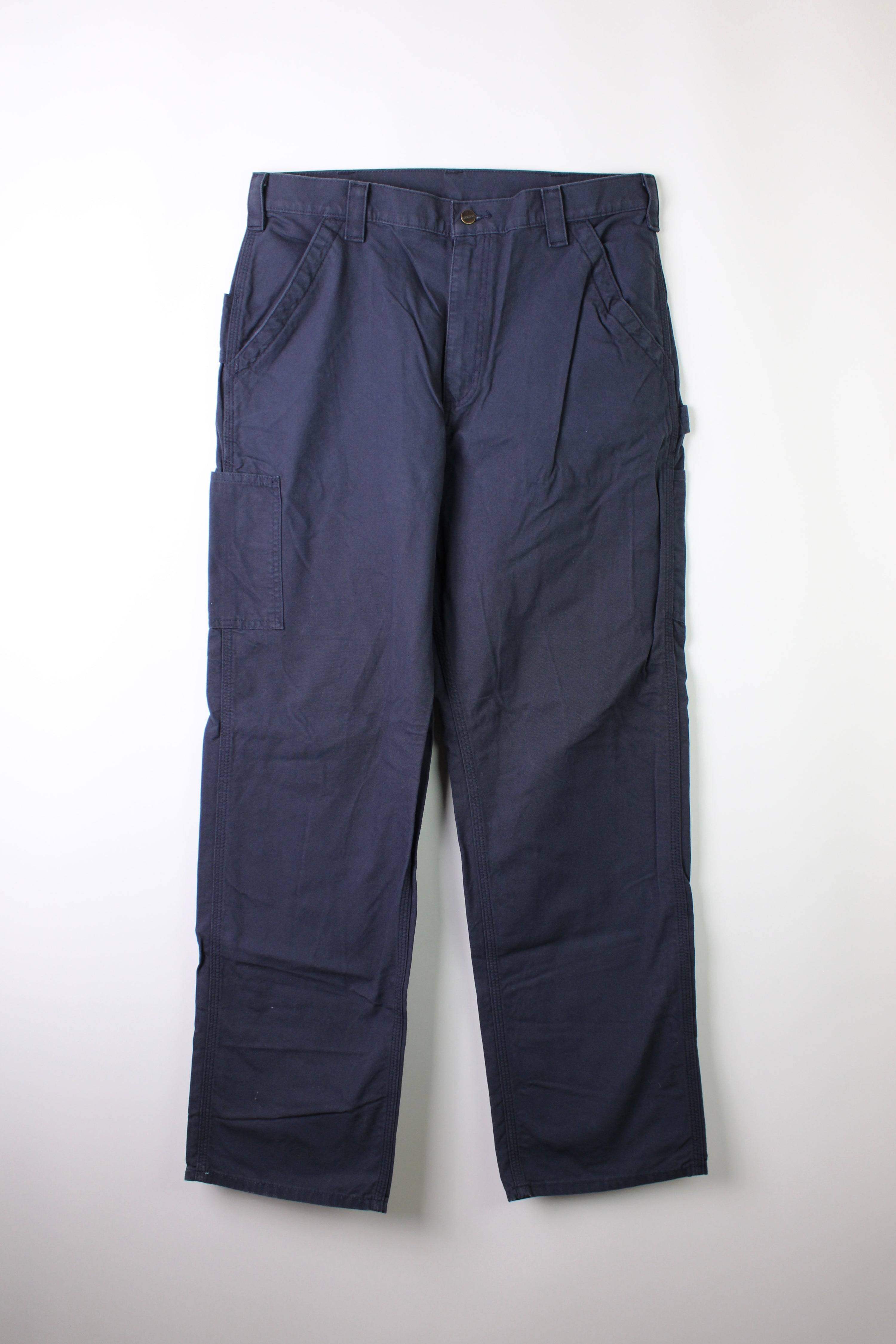 CARHARTT SINGLE KNEE PANTS BLUE - 36X34