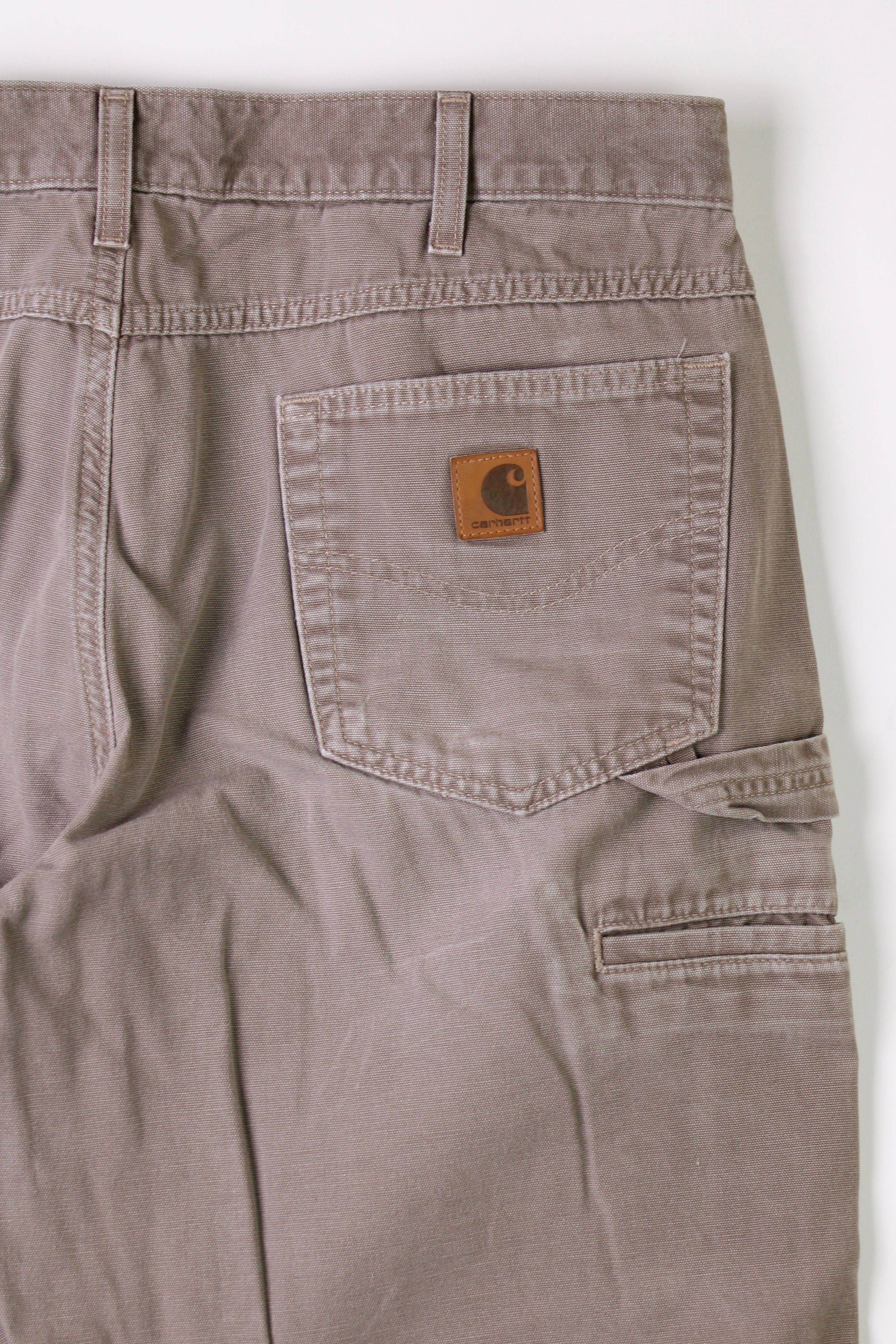 CARHARTT SINGLE KNEE LIGHT BROWN - 36X32