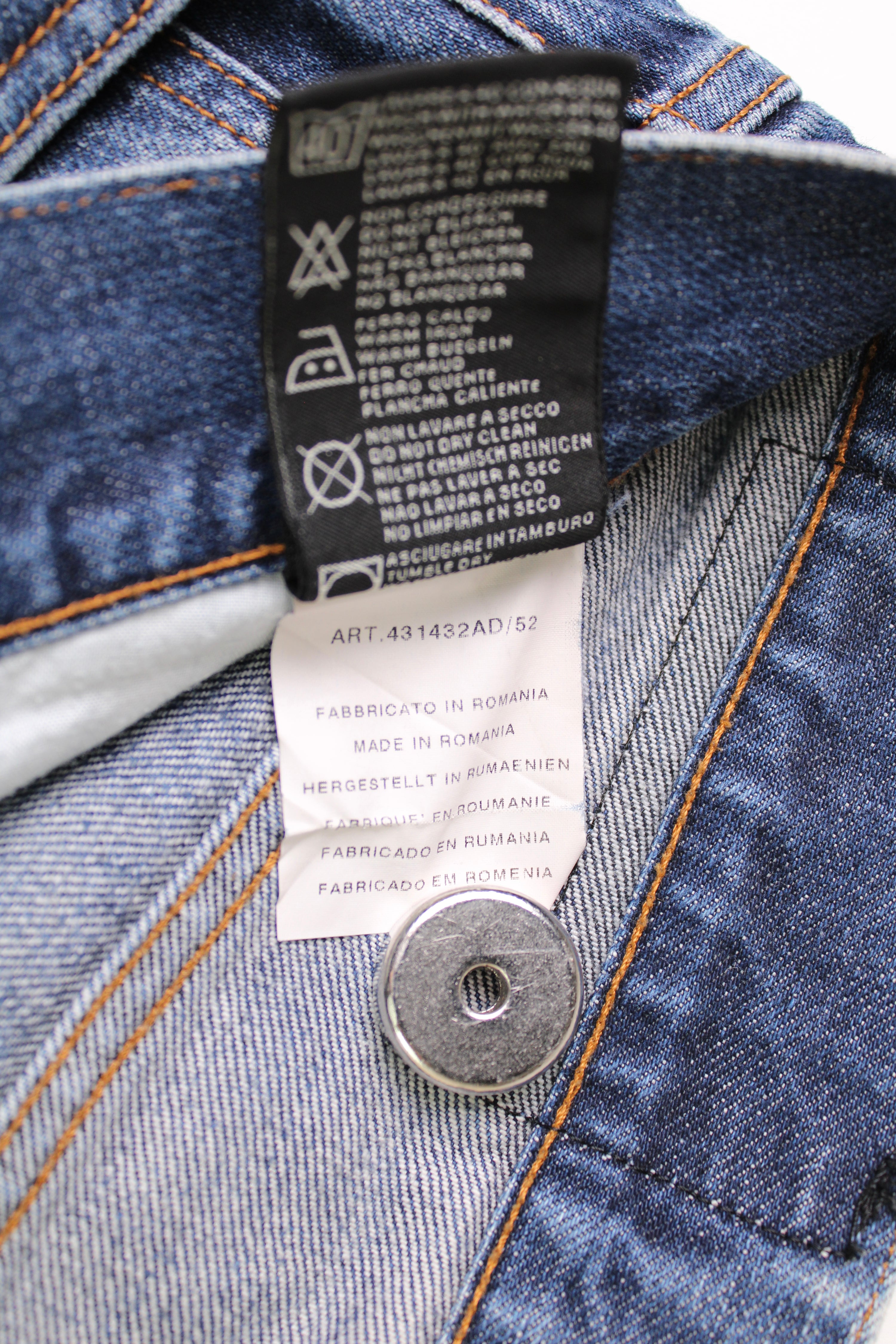 STONE ISLAND DENIMS JEANS DARK BLUE - 33