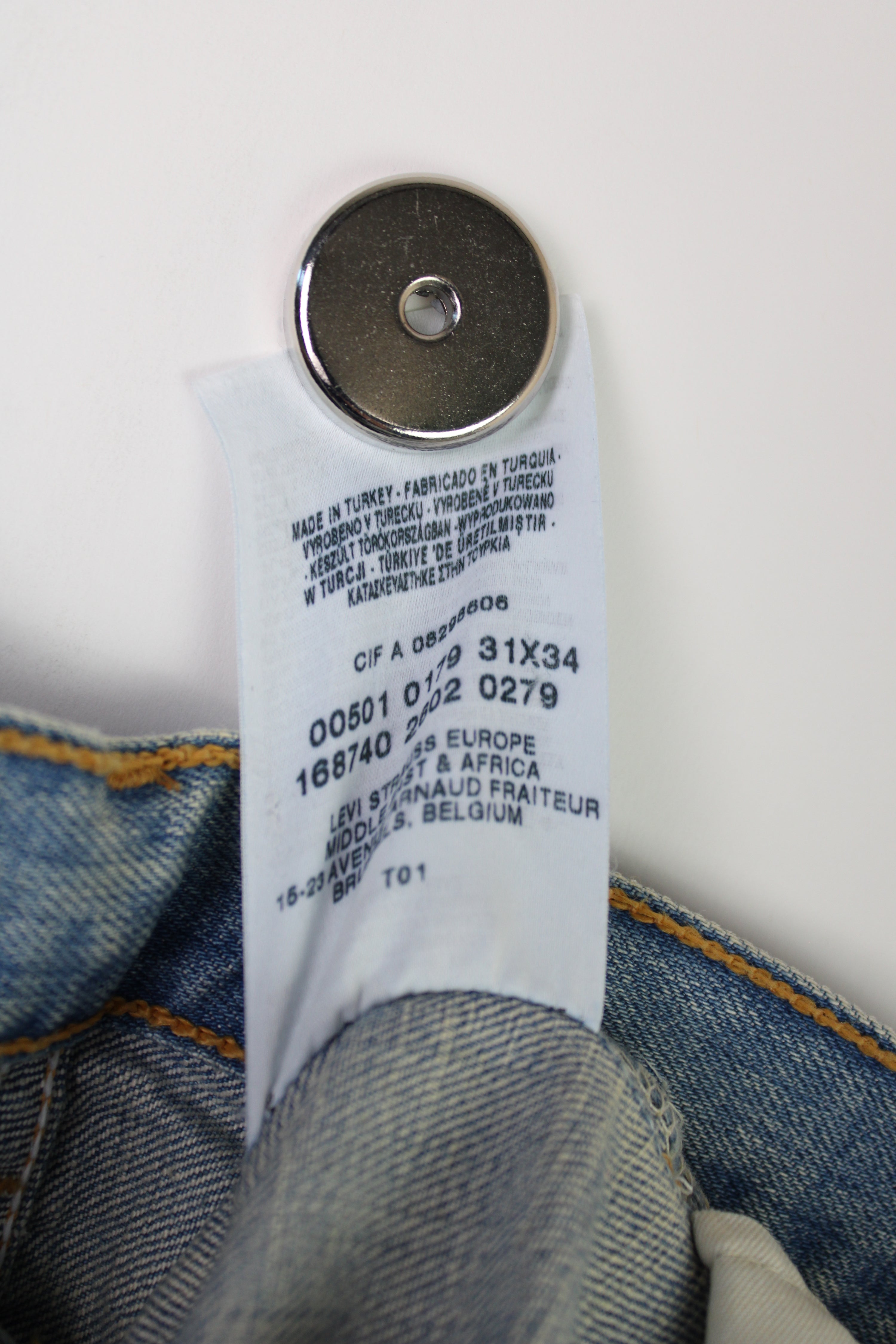 LEVIS 501 VINTAGE JEANS - W31