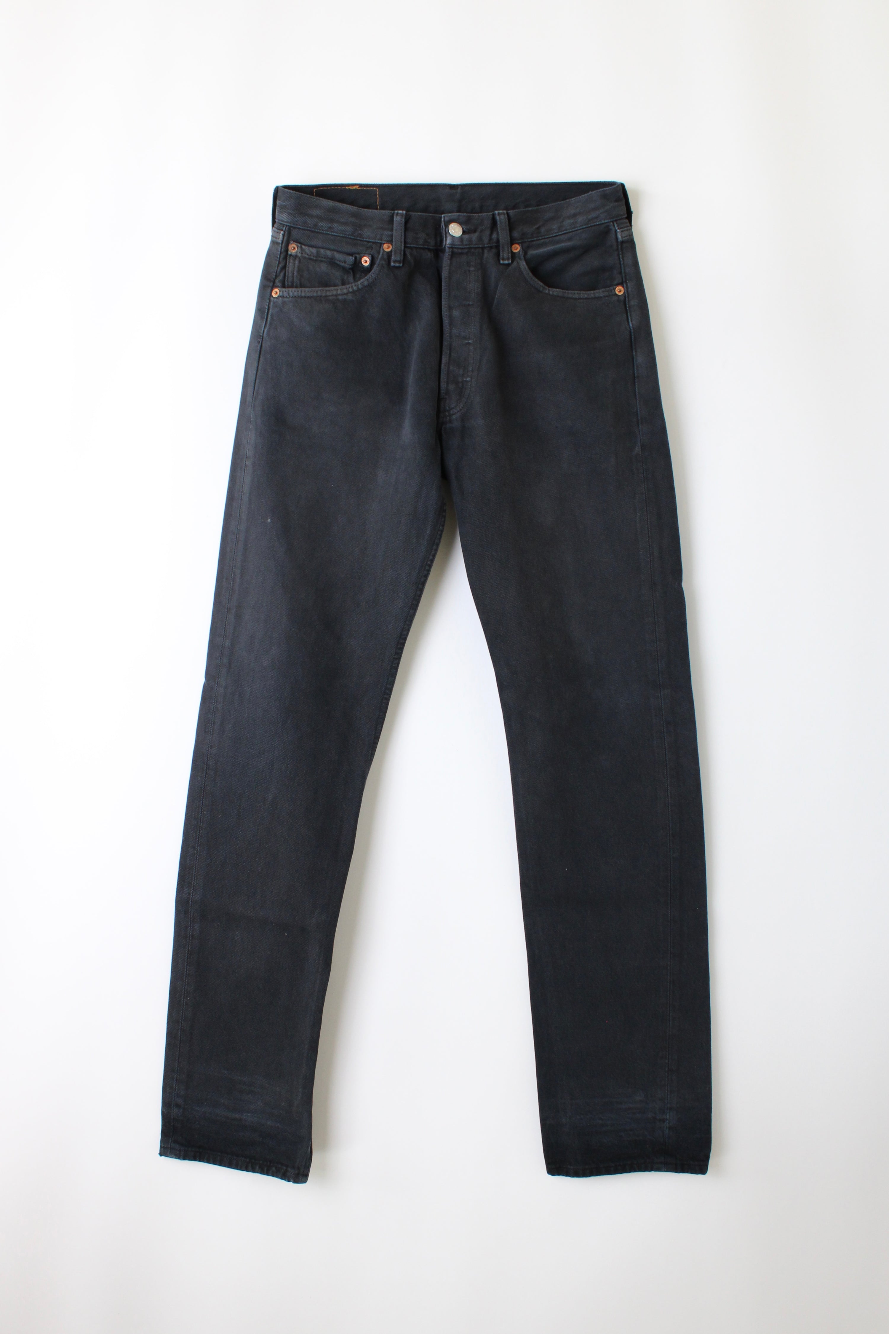 LEVIS 501 VINTAGE JEANS BLACK - W32