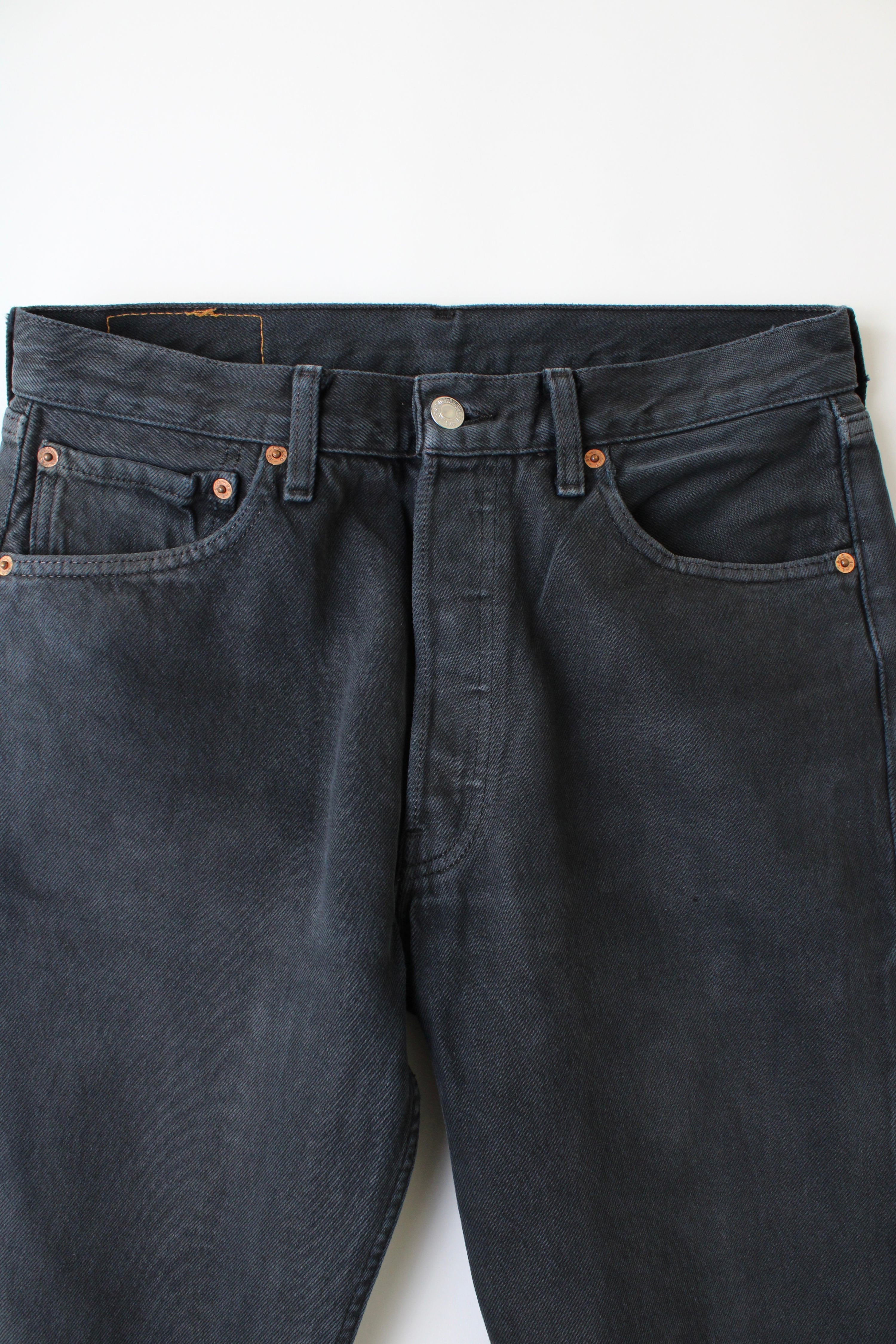 LEVIS 501 VINTAGE JEANS BLACK - W32