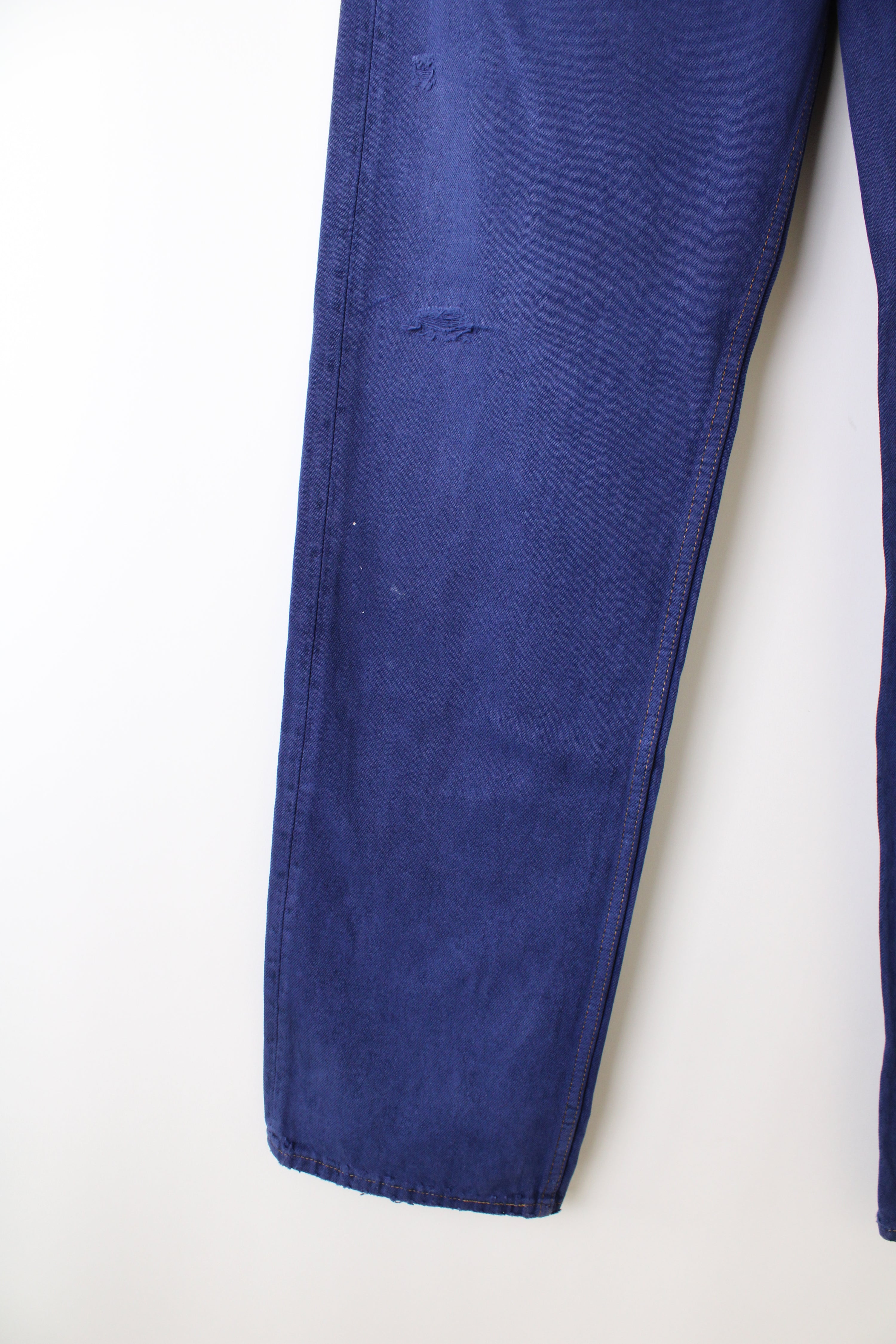 LEVIS 501 VINTAGE INDIGO BLUE JEANS MADE IN USA - W36