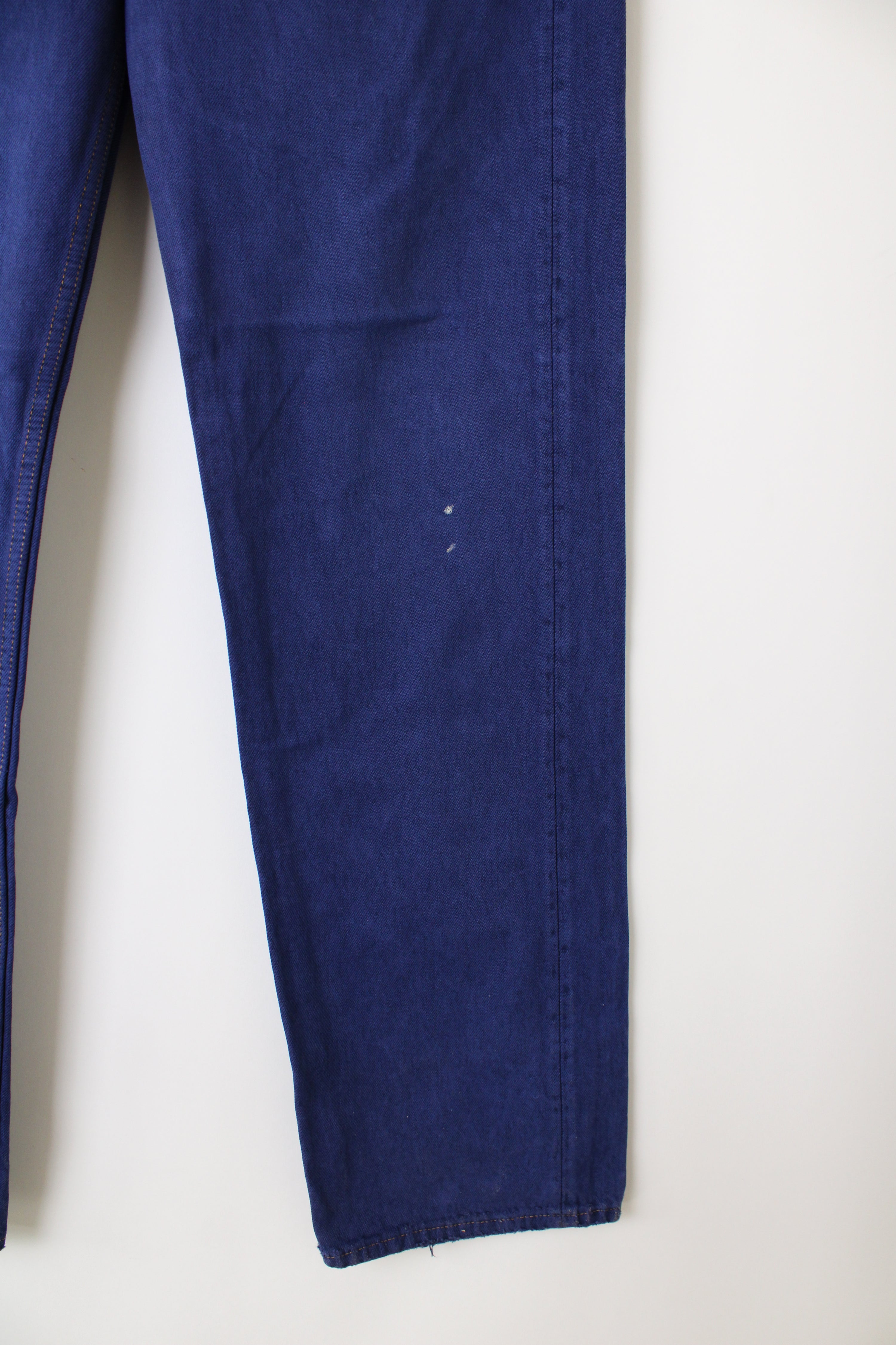 LEVIS 501 VINTAGE INDIGO BLUE JEANS MADE IN USA - W36