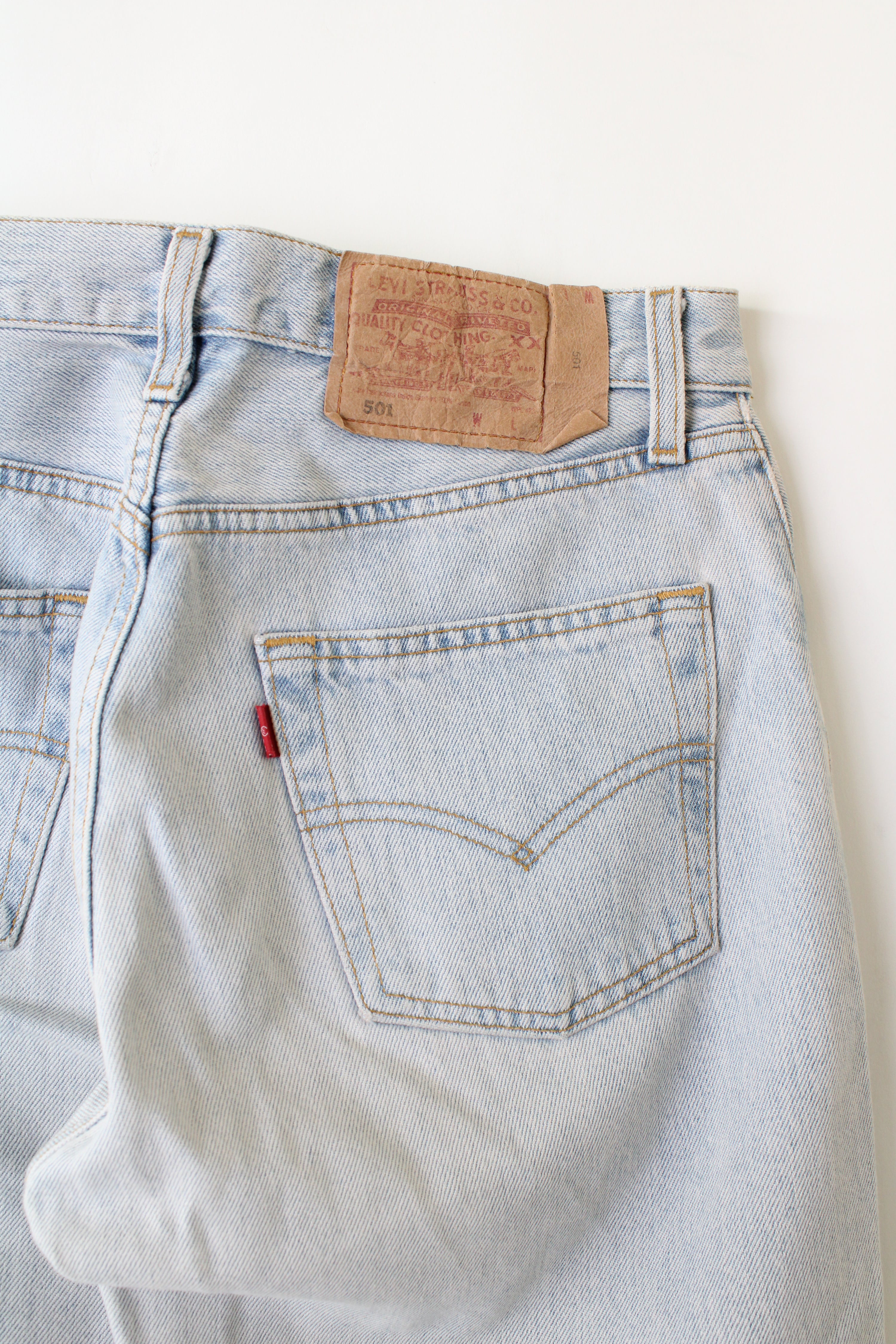 LEVIS 501 VINTAGE JEANS LIGHT WASH - W29
