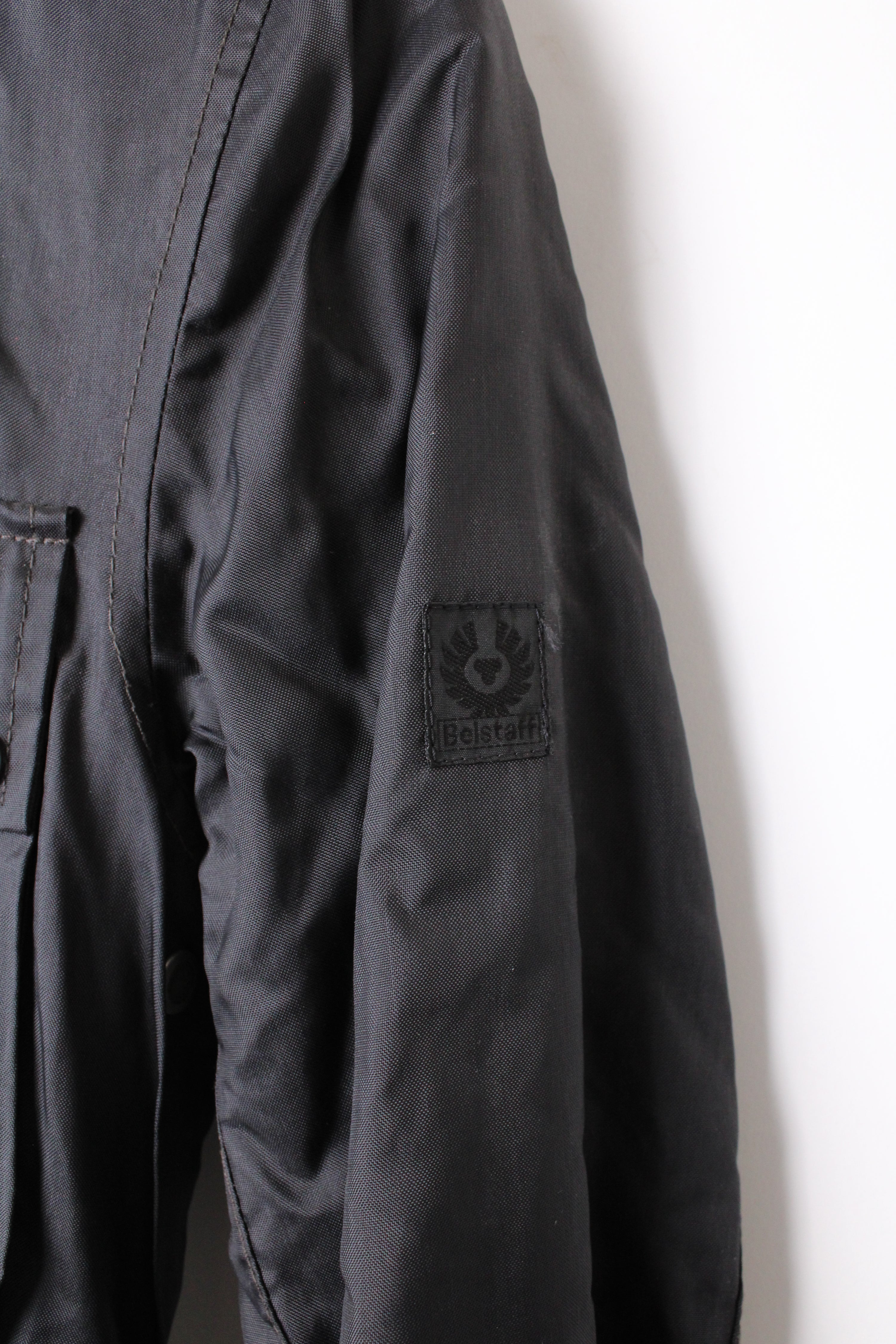 BELSTAFF RALLYMASTER NYLON JACKET BLACK -  S/M