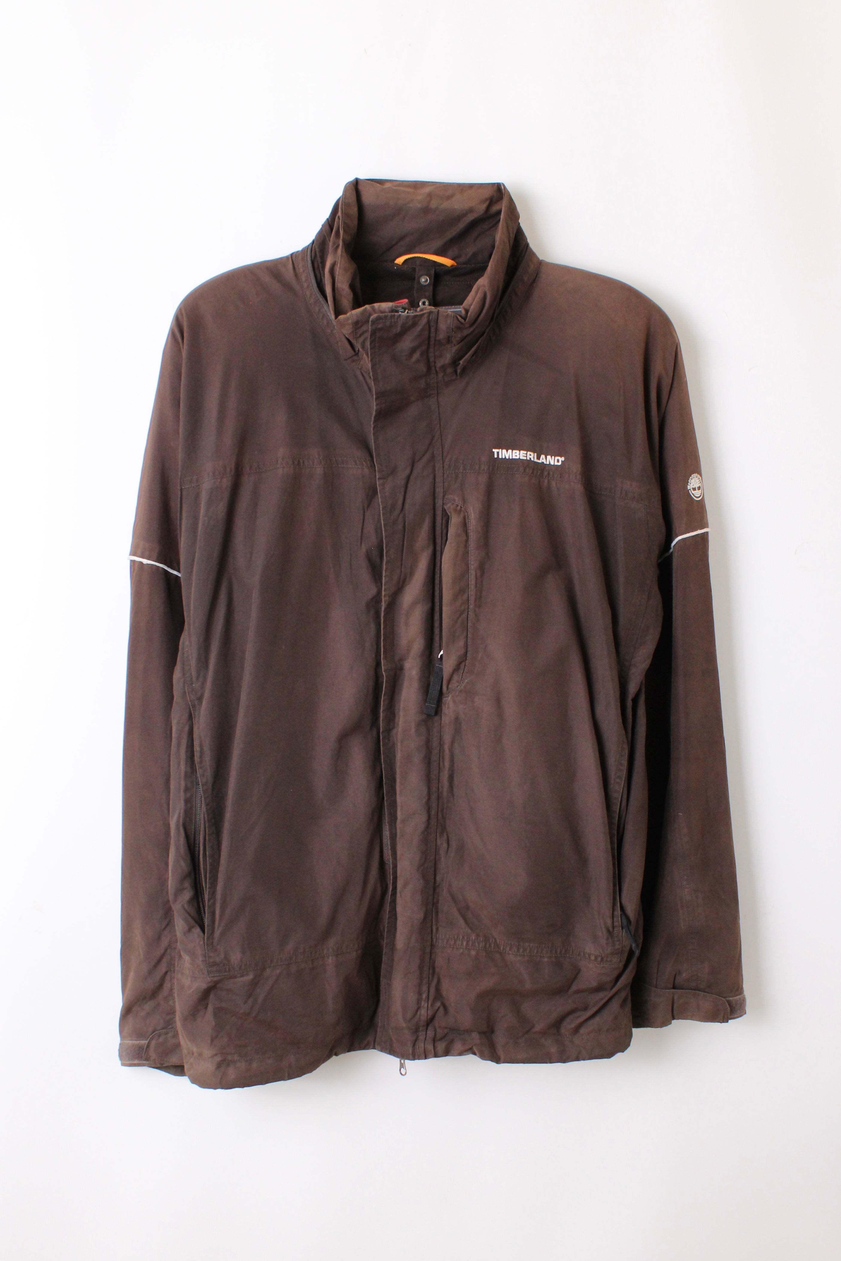 TIMBERLAND VINTAGE COTTON JACKET BROWN - L
