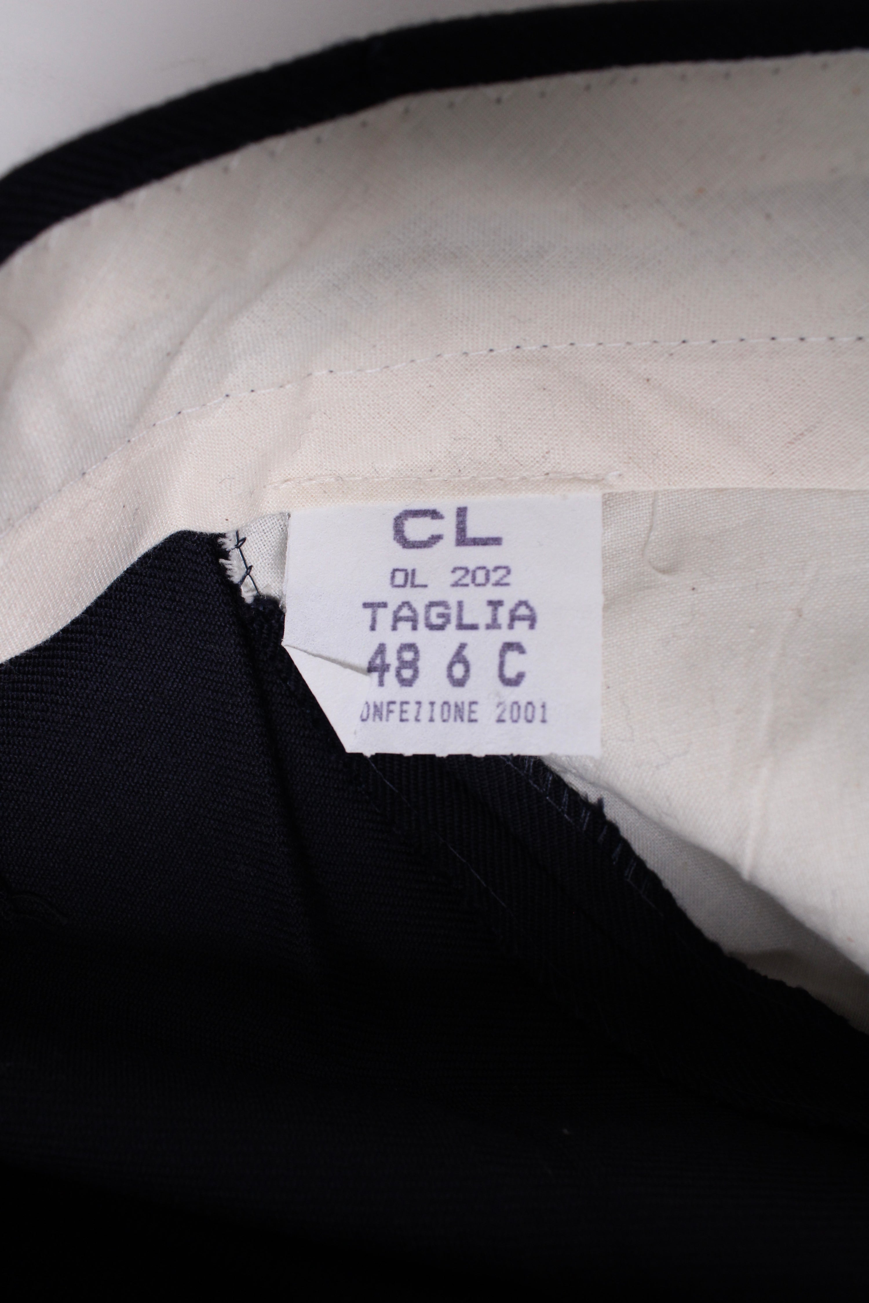 MARINA ITALIANA WOOL PANTS NAVY BLUE