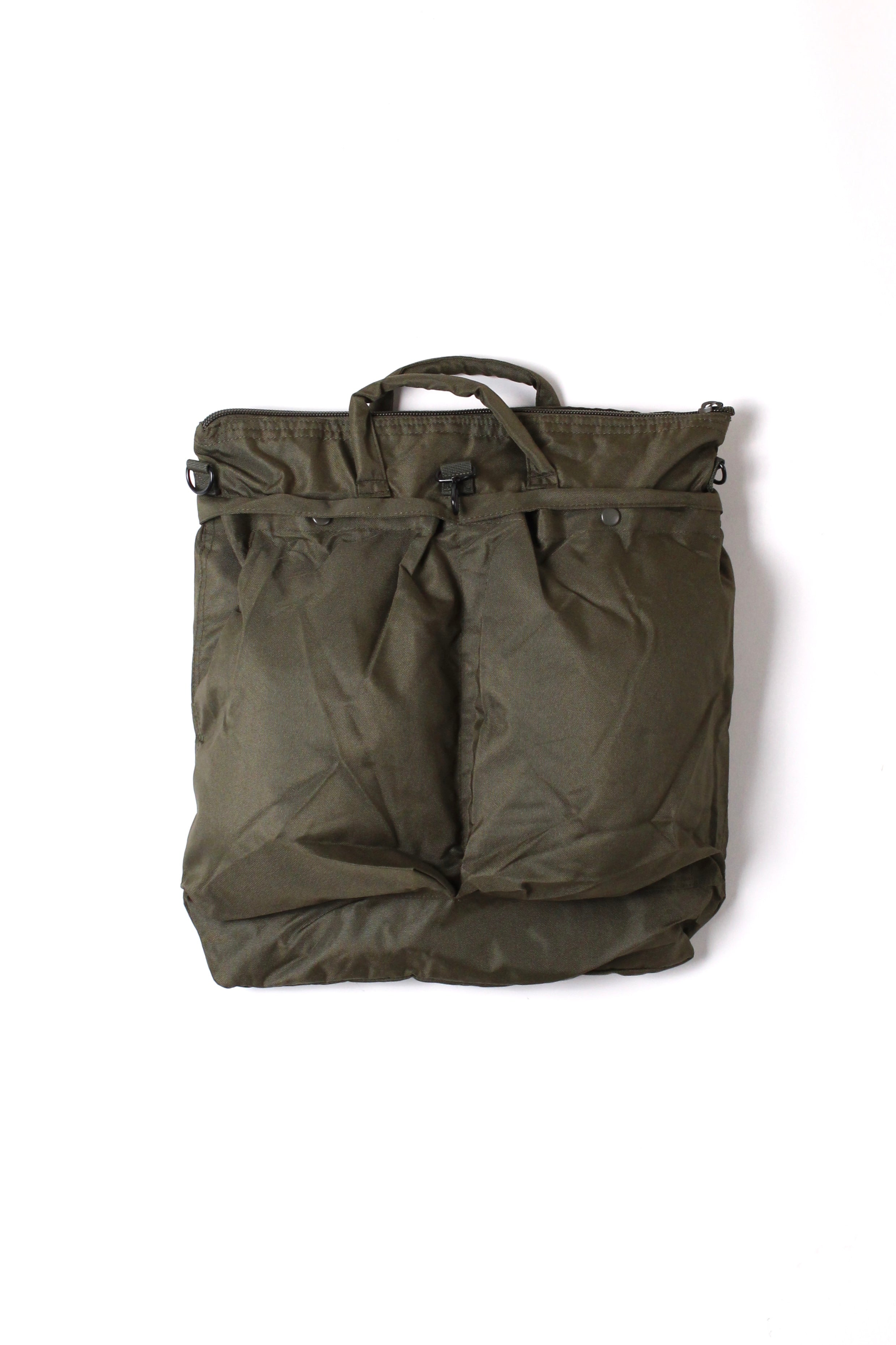 US ARMY AIR FORCE HELMET FLIGHT BAG GREEN