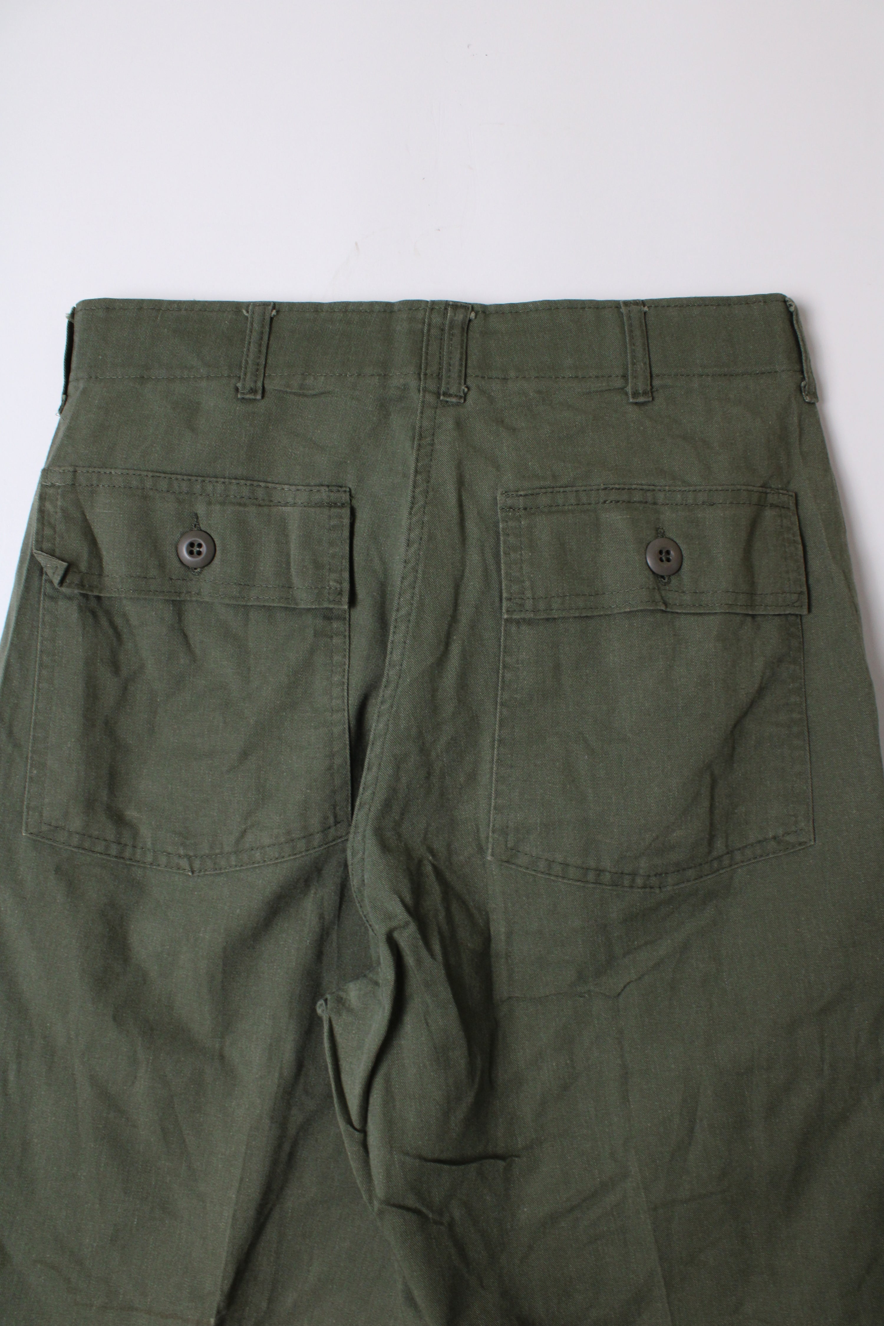 US ARMY OG 507 FATIGUE PANTS GREEN