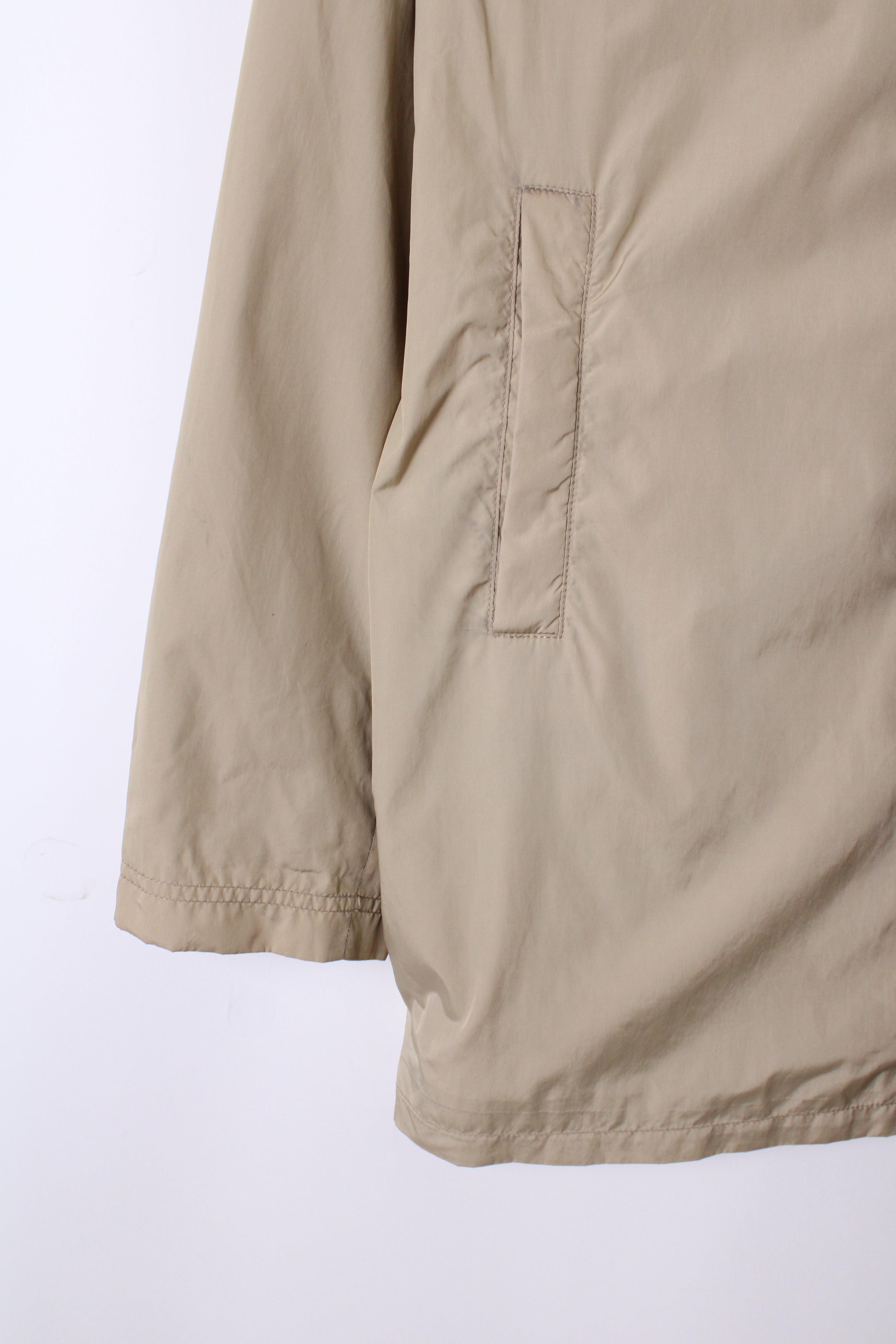 BURBERRY TRENCH COAT WINDBREAKER BEIGE - L/XL
