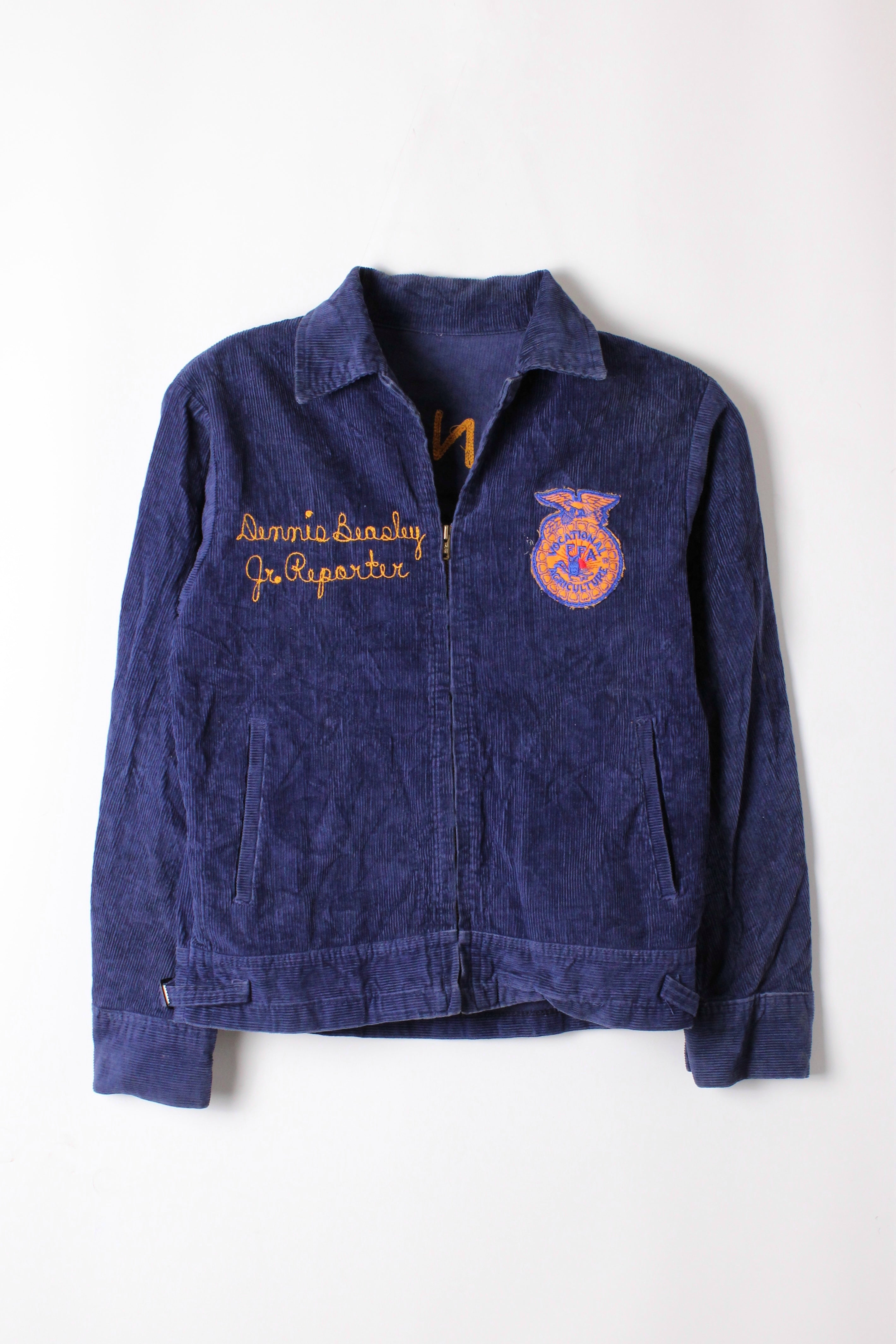 VINTAGE 1970S FFA JACKET - S/M