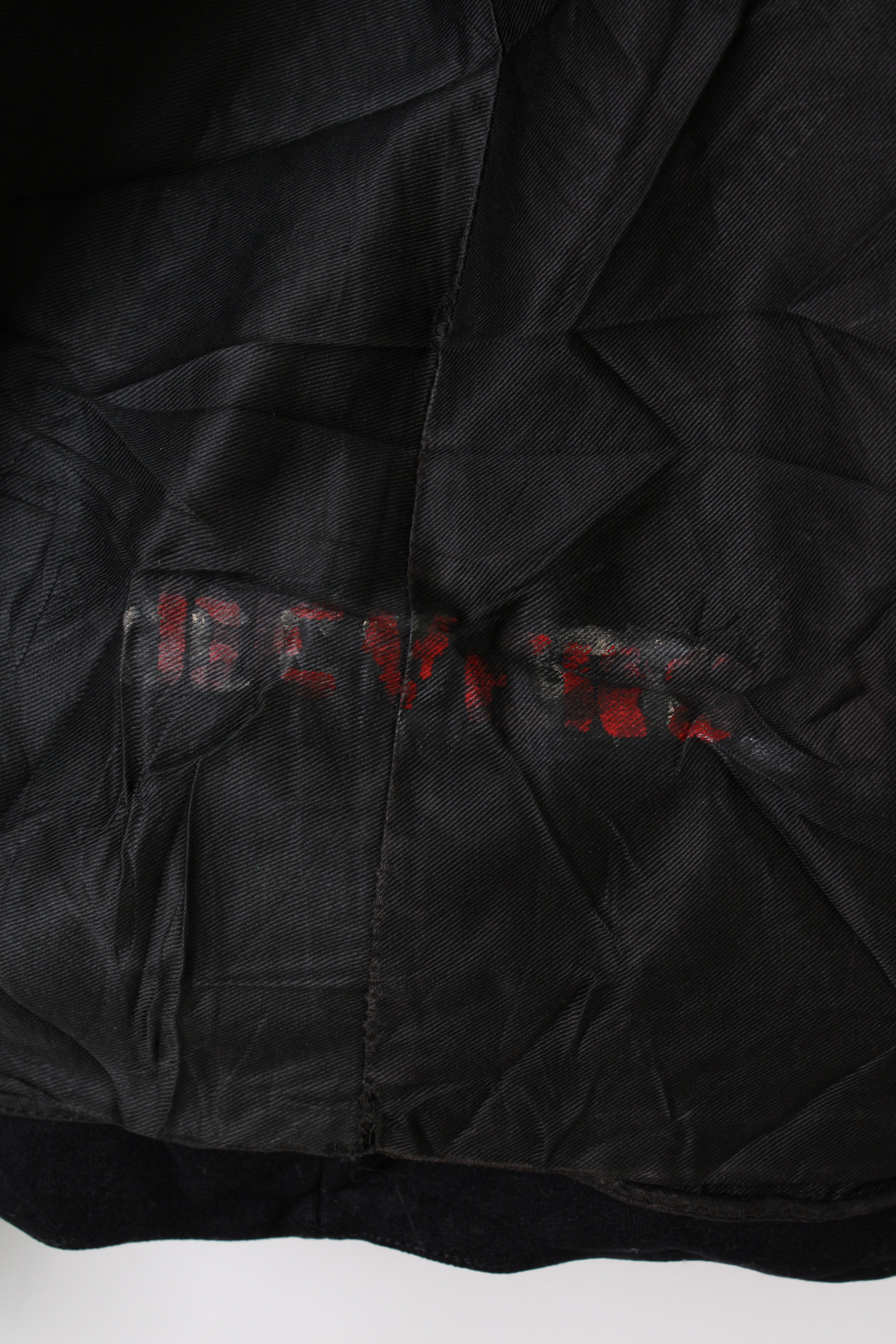 US NAVY VINTAGE PEA COAT NAVY BLUE - S/M