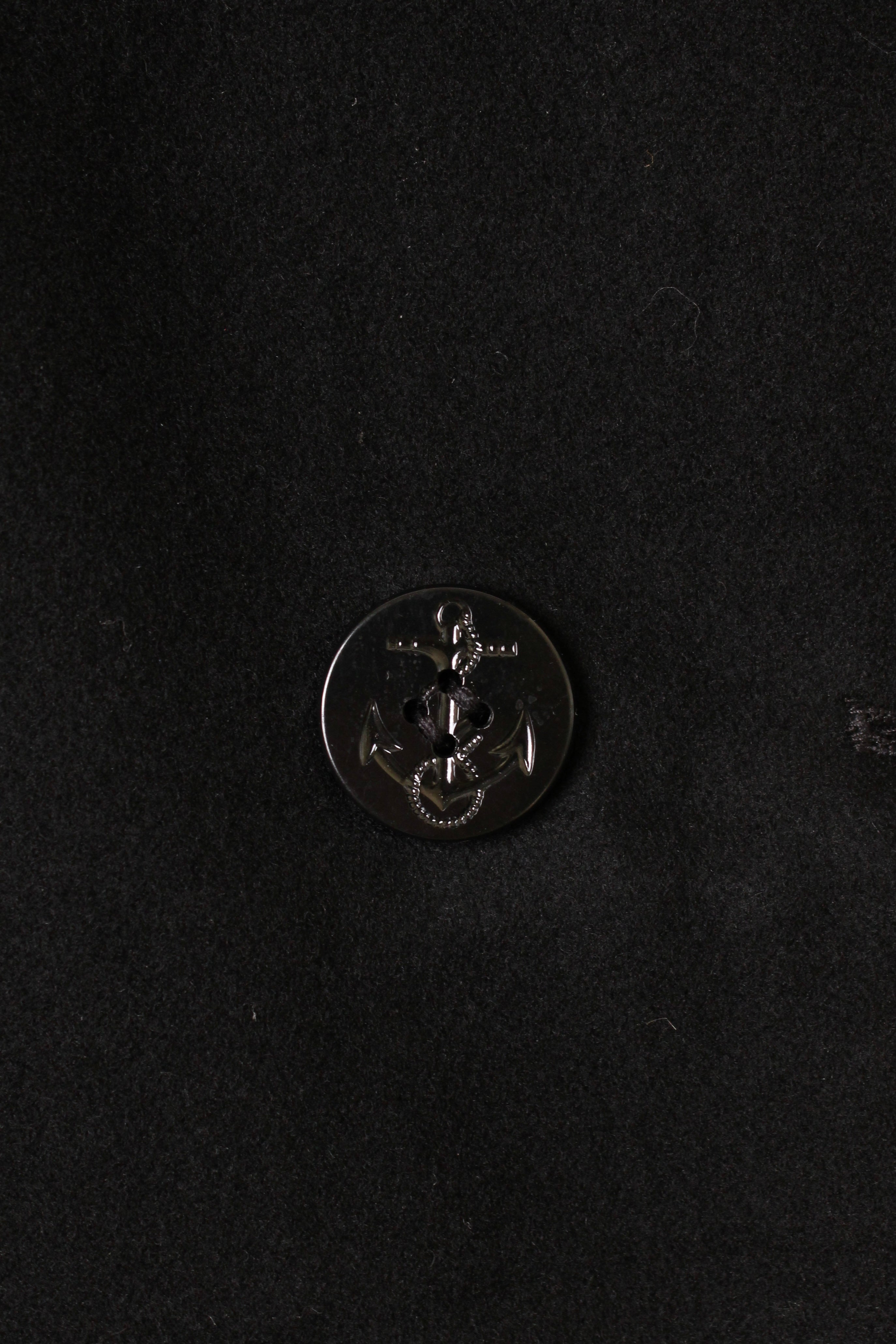 US NAVY VINTAGE PEA COAT NAVY BLUE - S/M