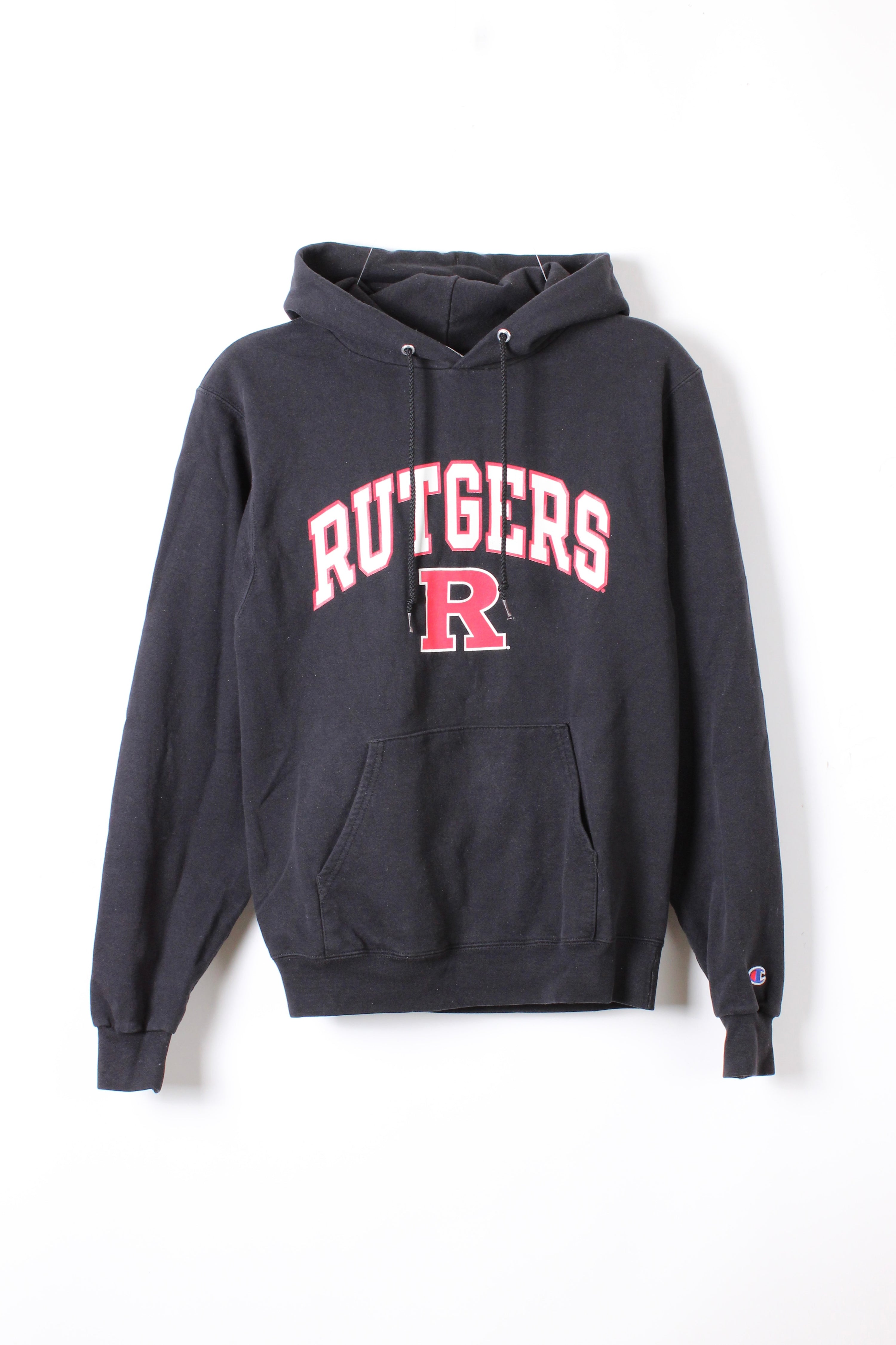 CHAMPION RUTGERS HOODIE BLACK - S