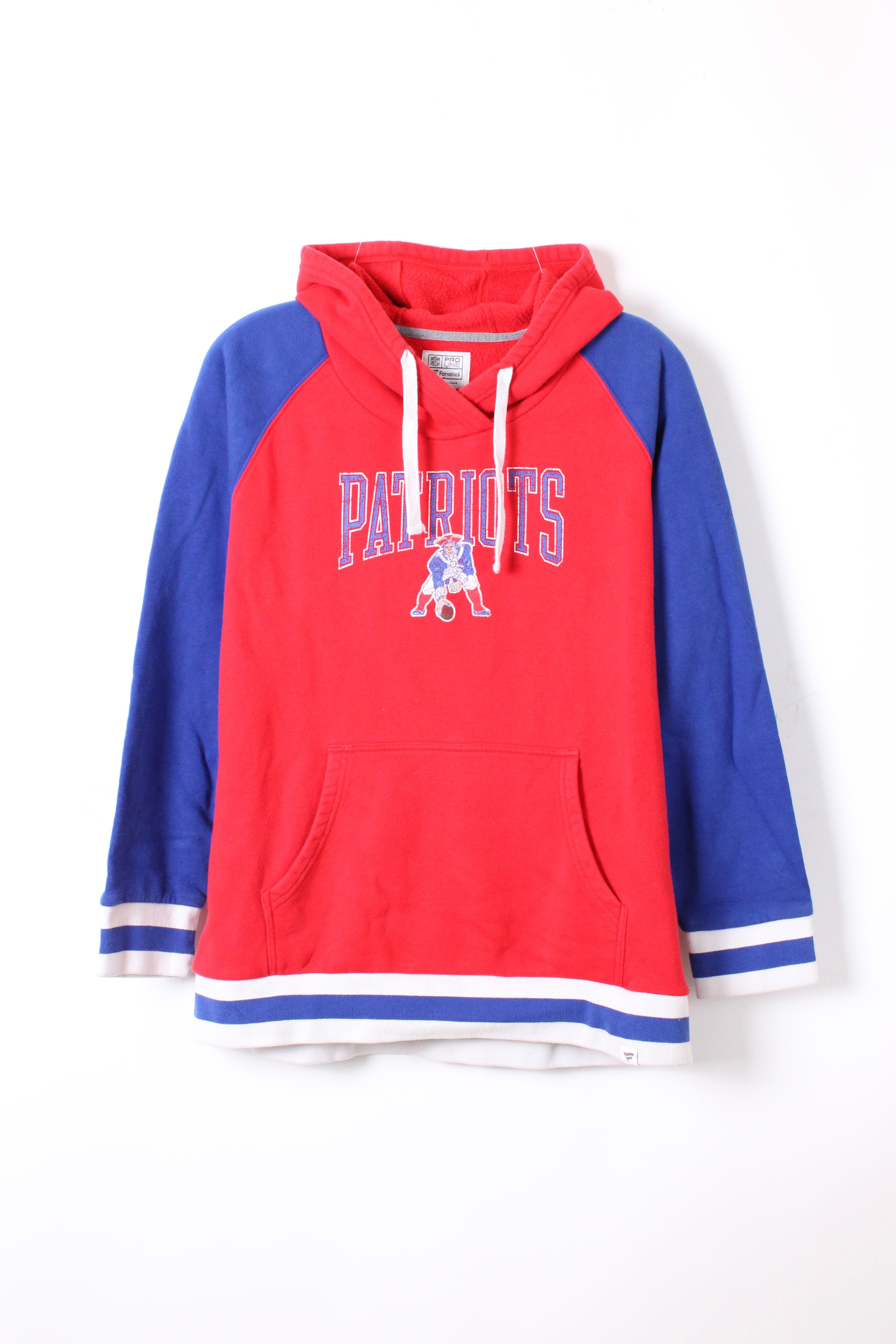 NFL PATRIOTS HOODIE PRO LINE FANATICS RED - XXL