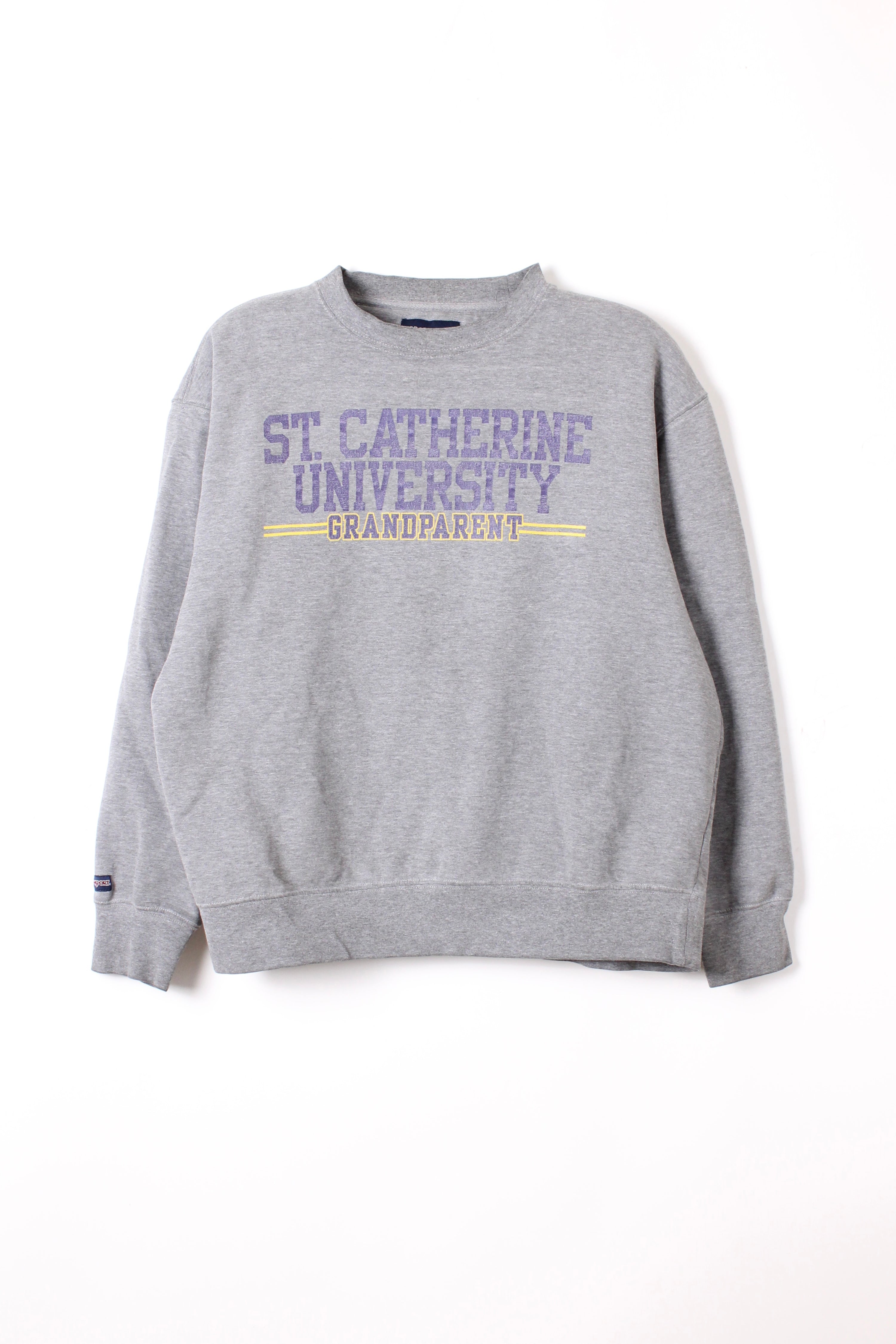 JANSPORT ST. CATHERINE UNIVERSITY VINTAGE SWEATSHIRT GREY - S/M