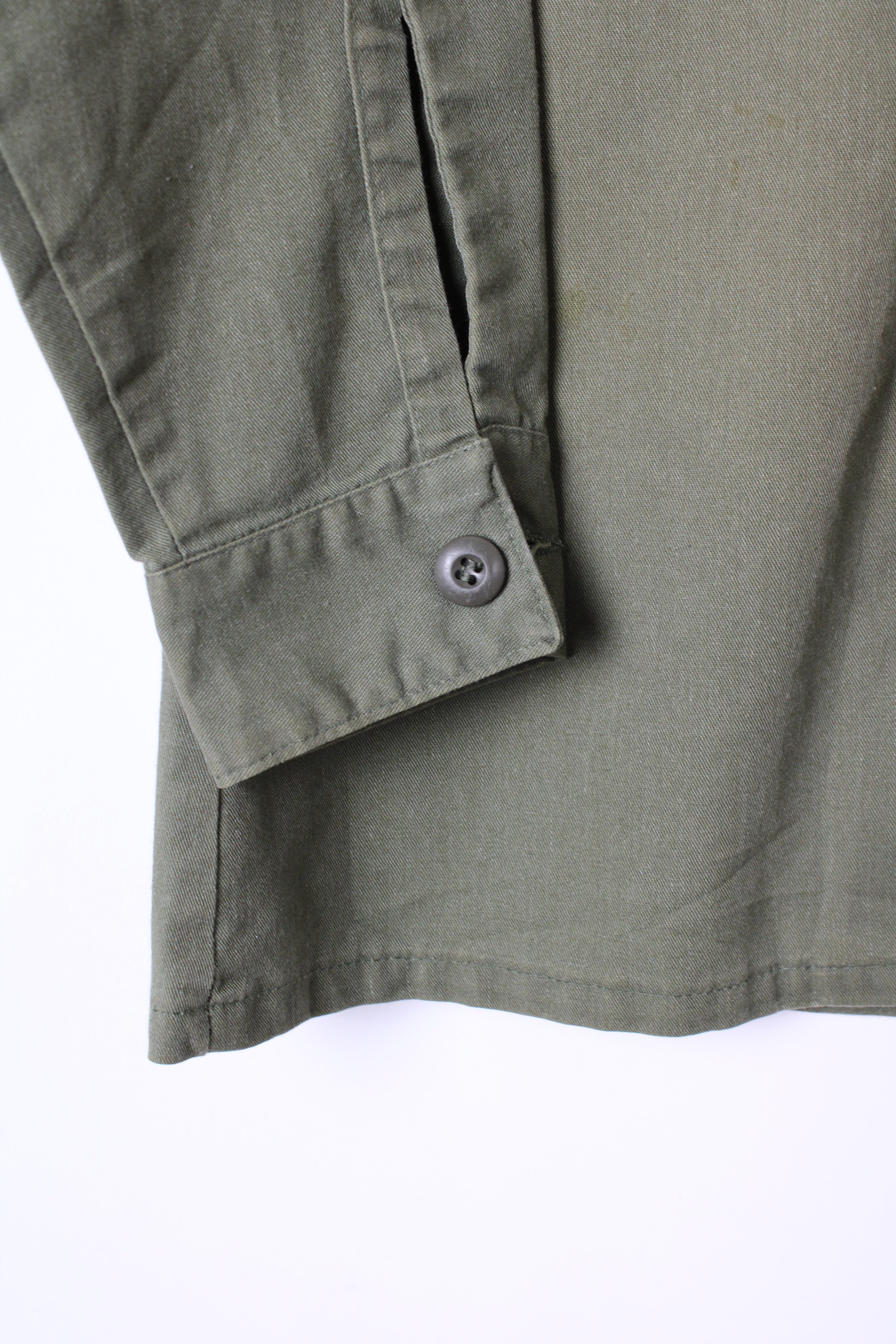 US ARMY OG 507 FATIGUE SHIRT GREEN - M/L