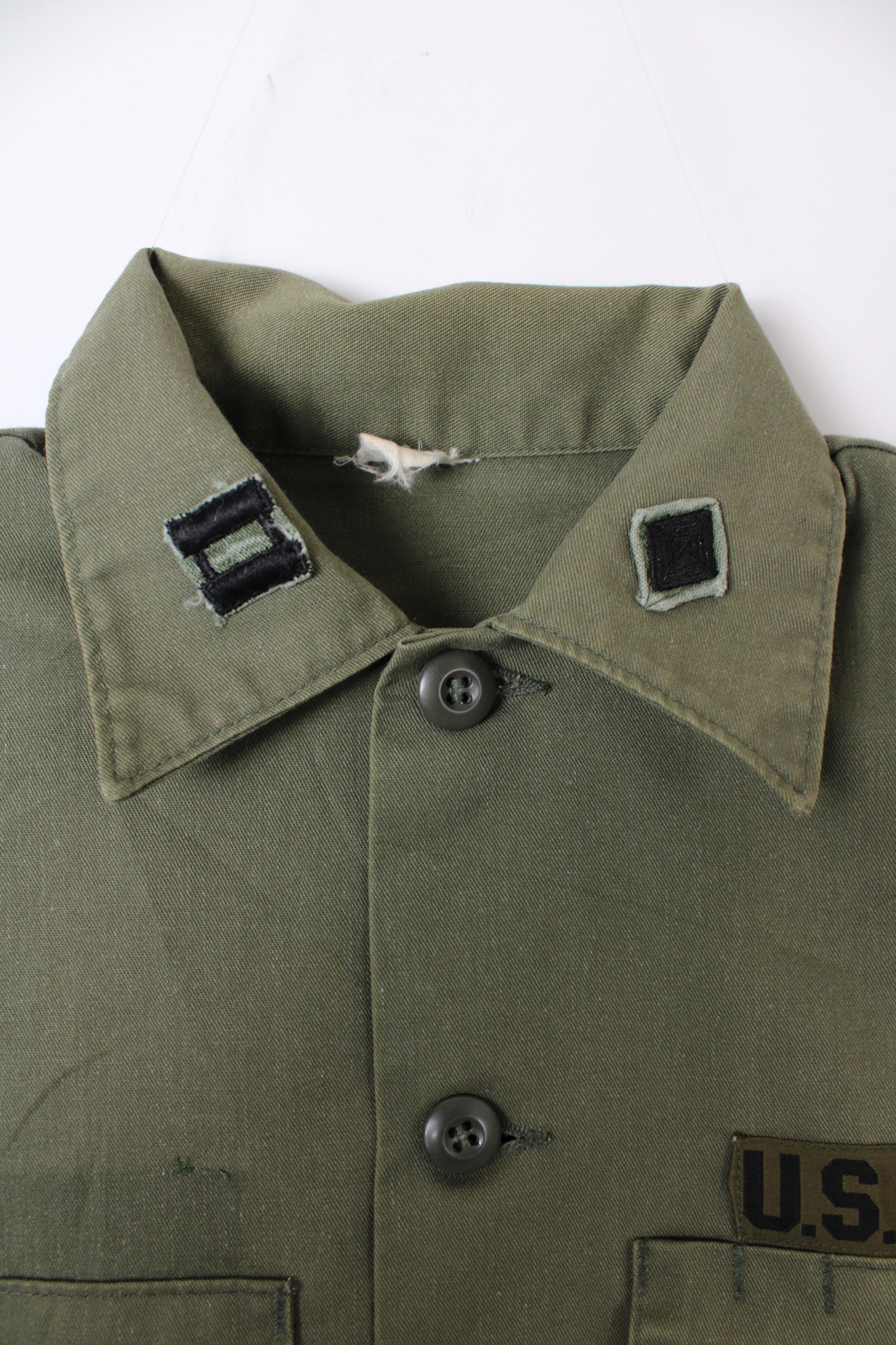 US ARMY OG 507 FATIGUE SHIRT GREEN - M/L