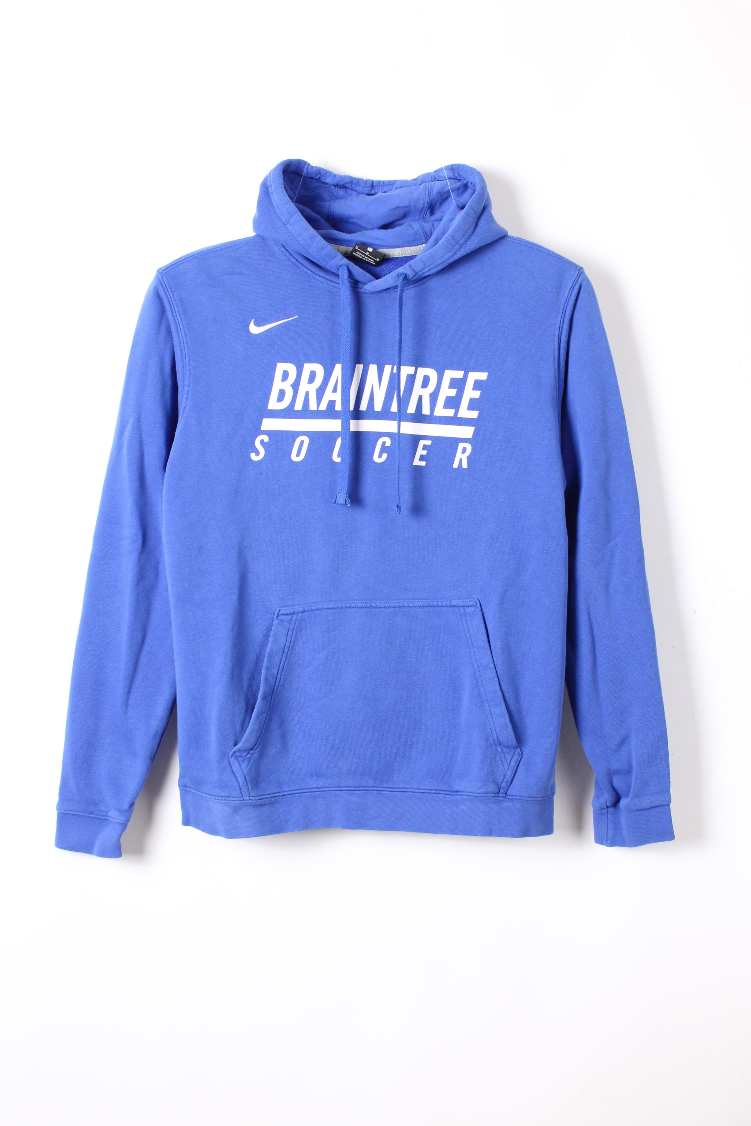 NIKE HOODIE BRAINTREE SOCCER BLUE - M
