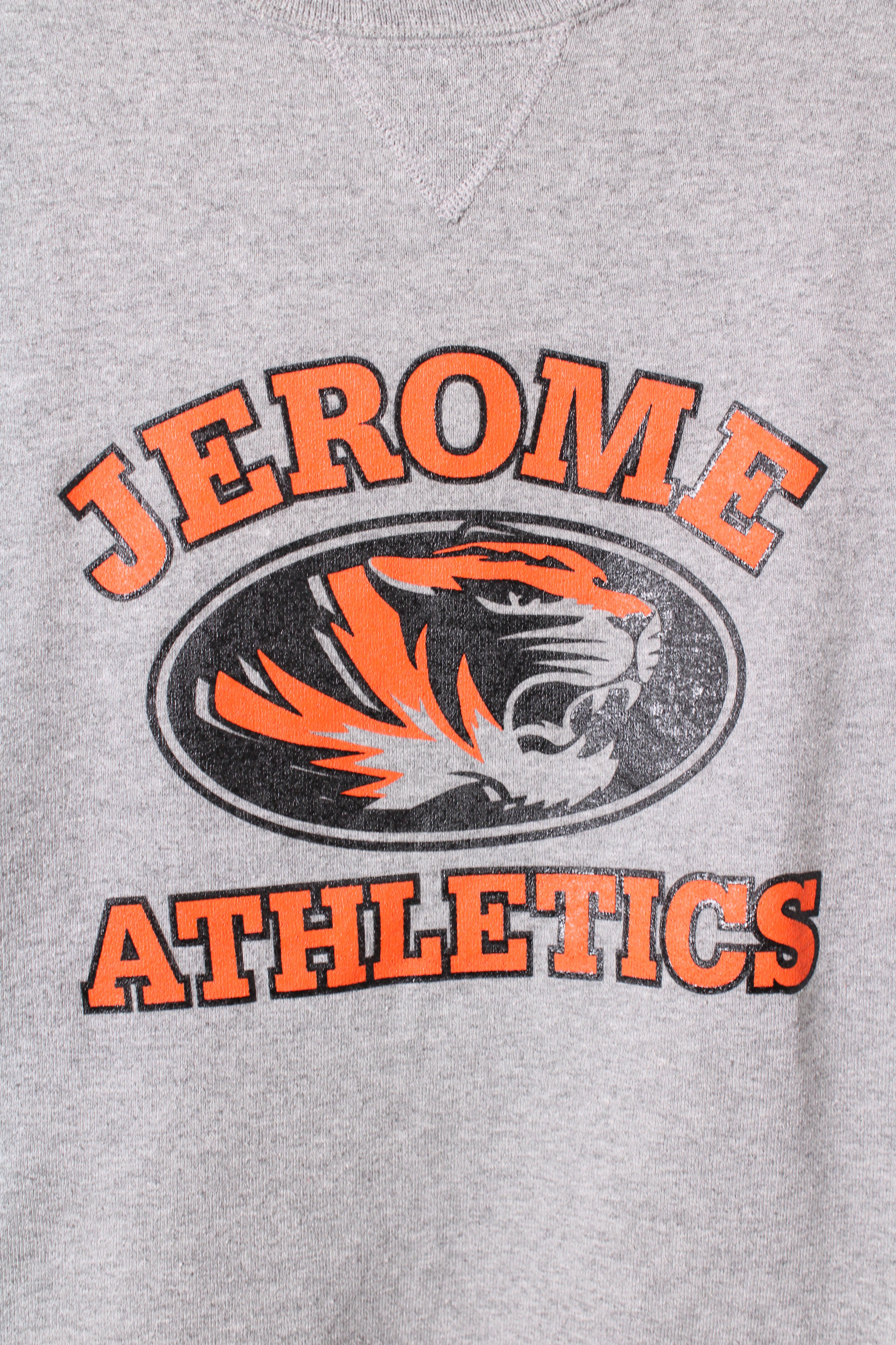 RUSSELL ATHLETIC VINTAGE CREWNECK GREY JEROME ATHLETICS - XL