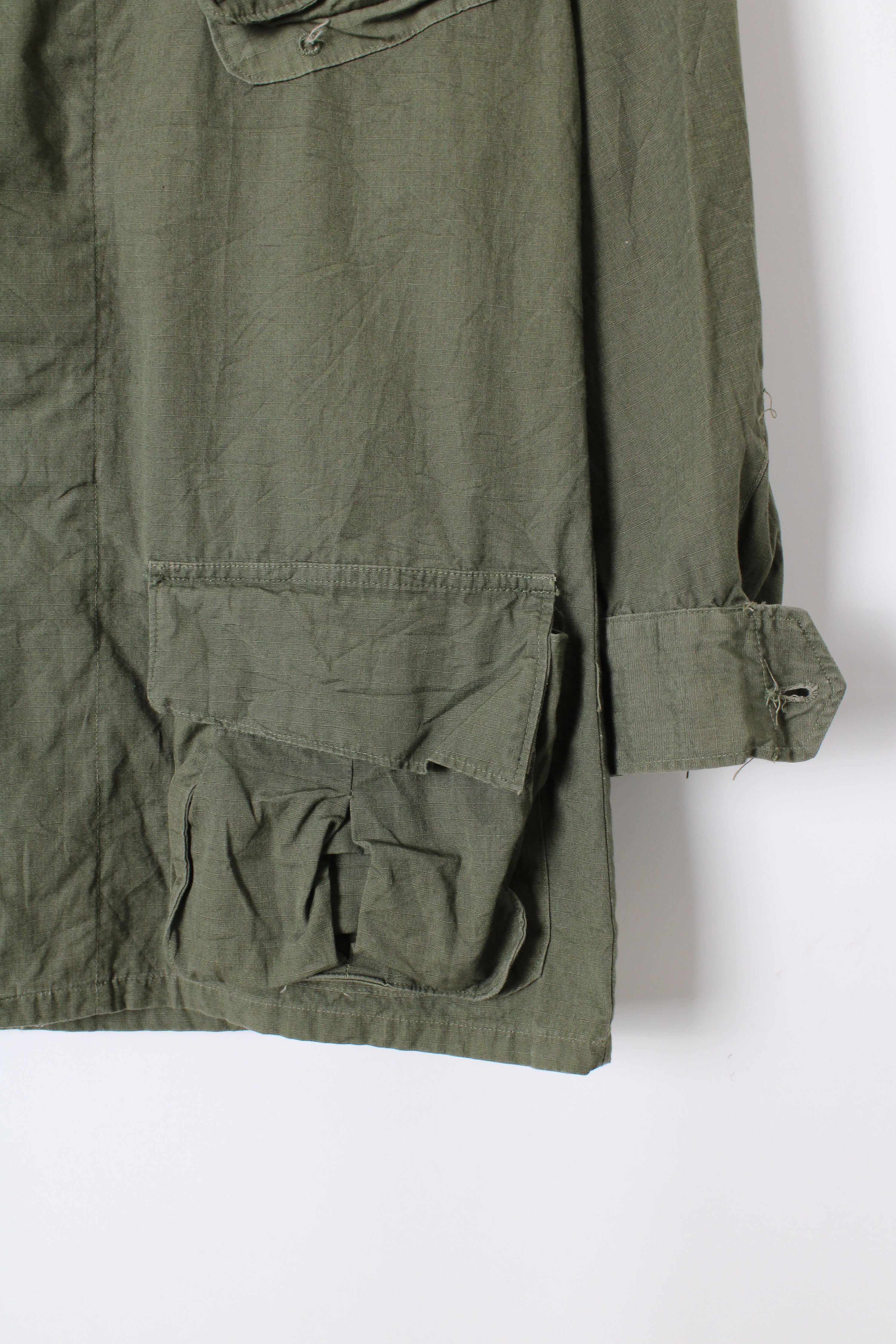 JUNGLE JACKET OG-107 US ARMY VIETNAM - S LONG
