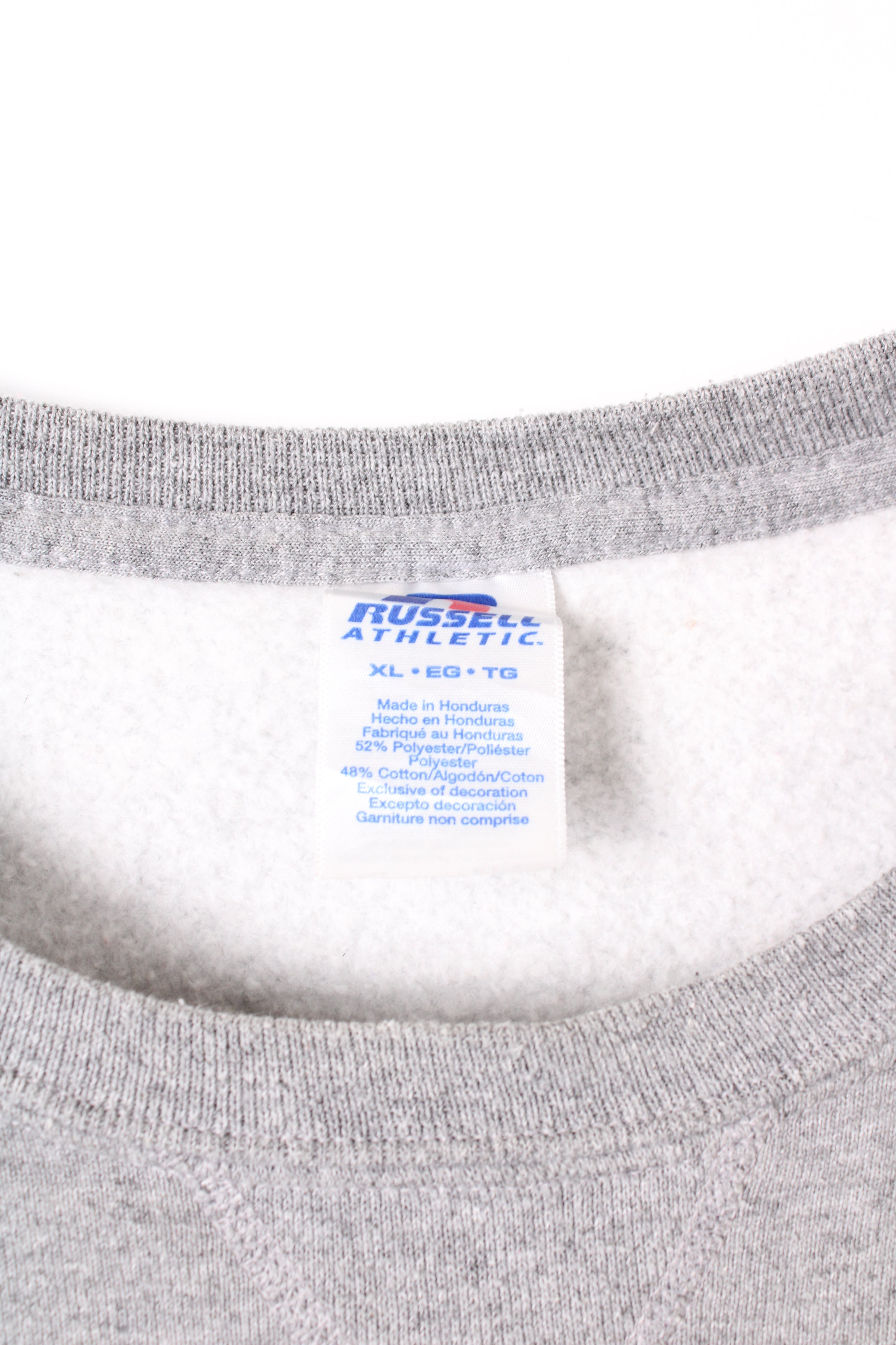 RUSSELL ATHLETIC VINTAGE CREWNECK GREY JEROME ATHLETICS - XL