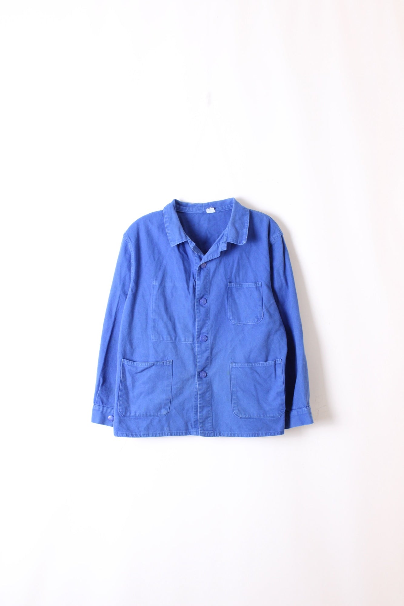 VINTAGE WORK CHORE JACKET BLEU DE TRAVAIL - L/XL