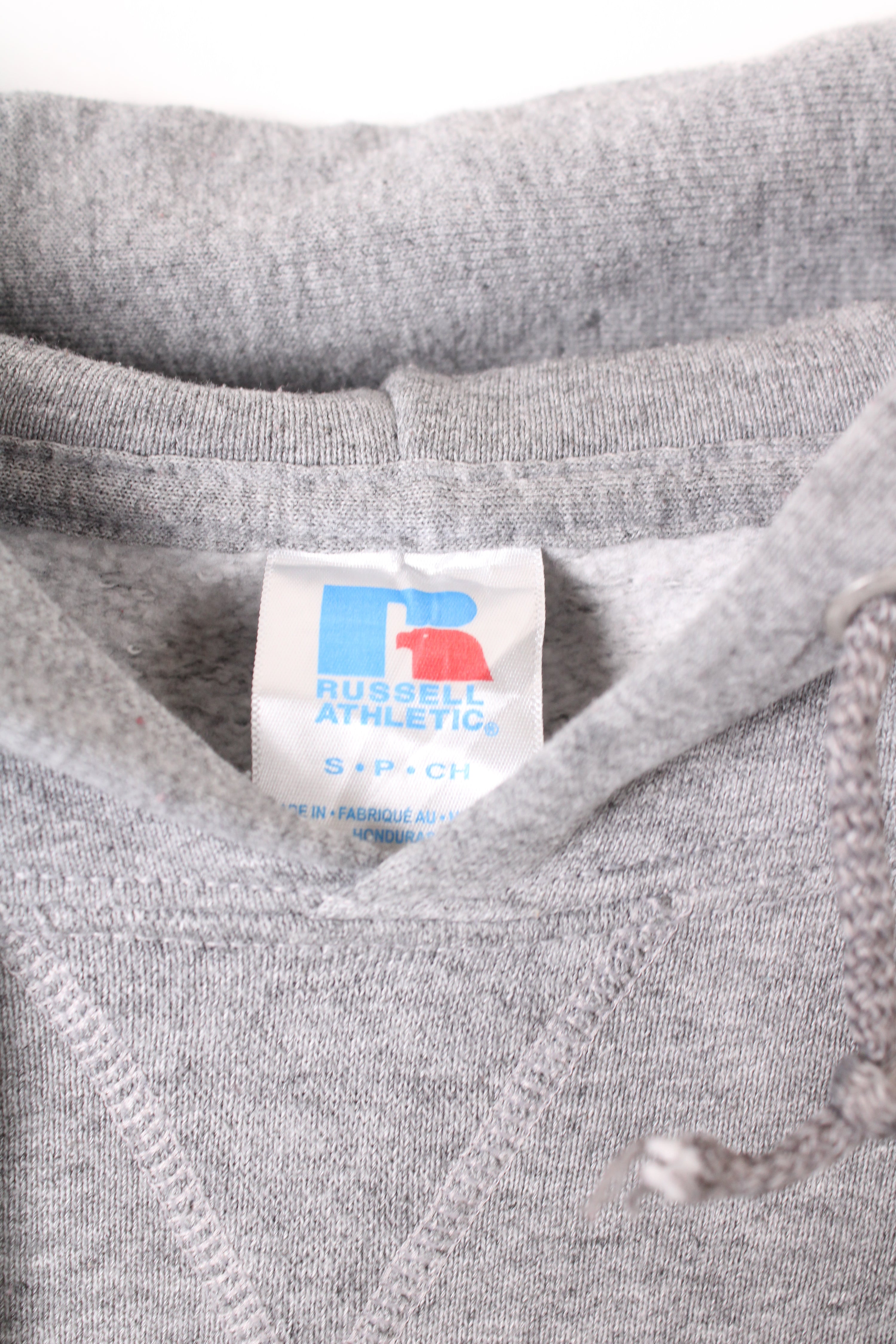 RUSSELL ATHLETIC VINTAGE HOODIE GRAY LAKERS - S